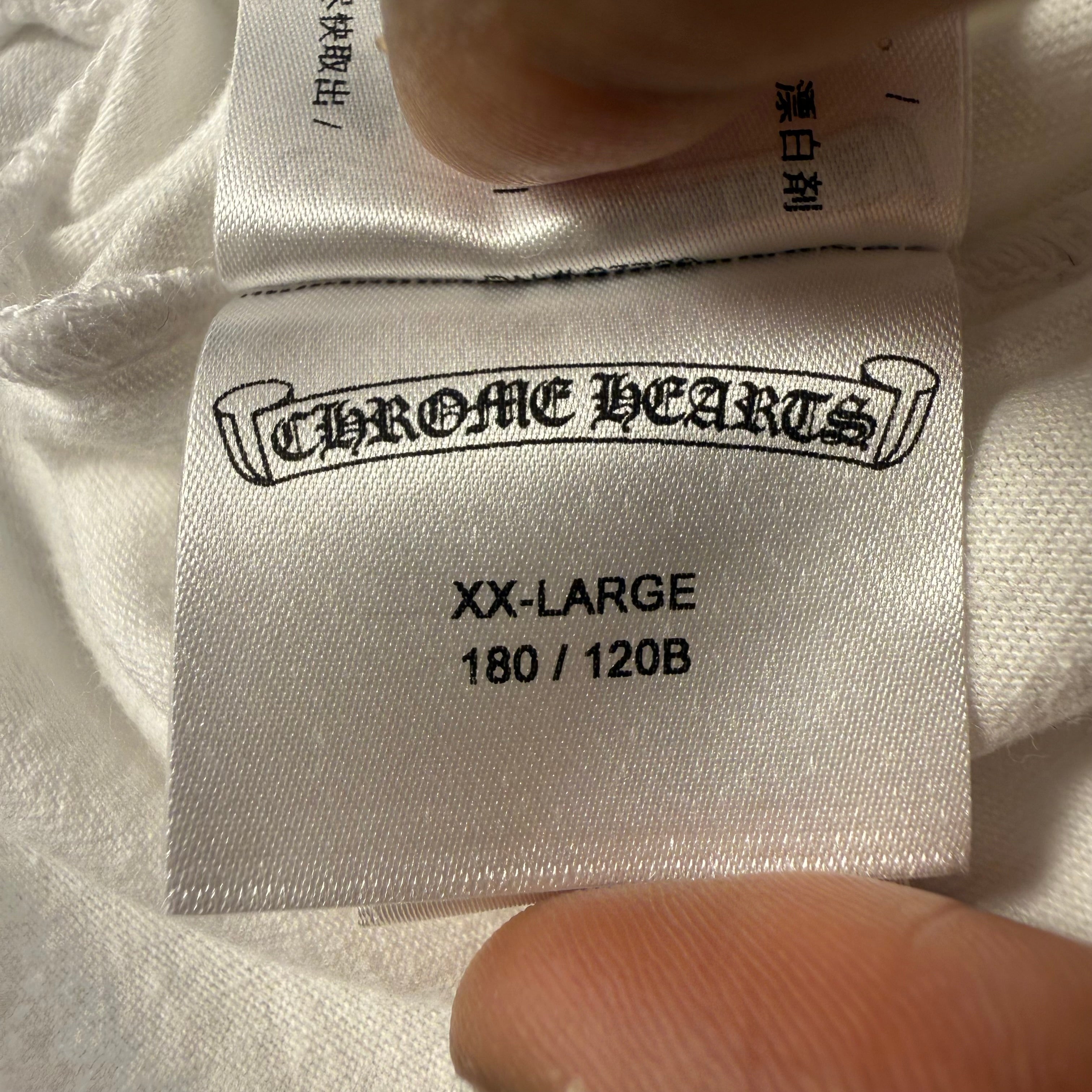 Chrome Hearts White “I Heart NY” Longsleeve Size XXL