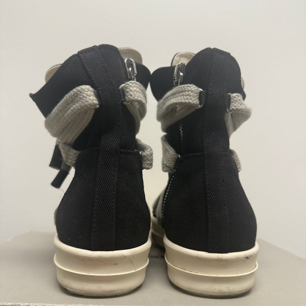 Rick Owens Ramones Hexagram Jumbo Lace Sz 7 US (39.5 EU)