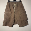 Rick Owens Pod Cargo Shorts Dust Size 34
