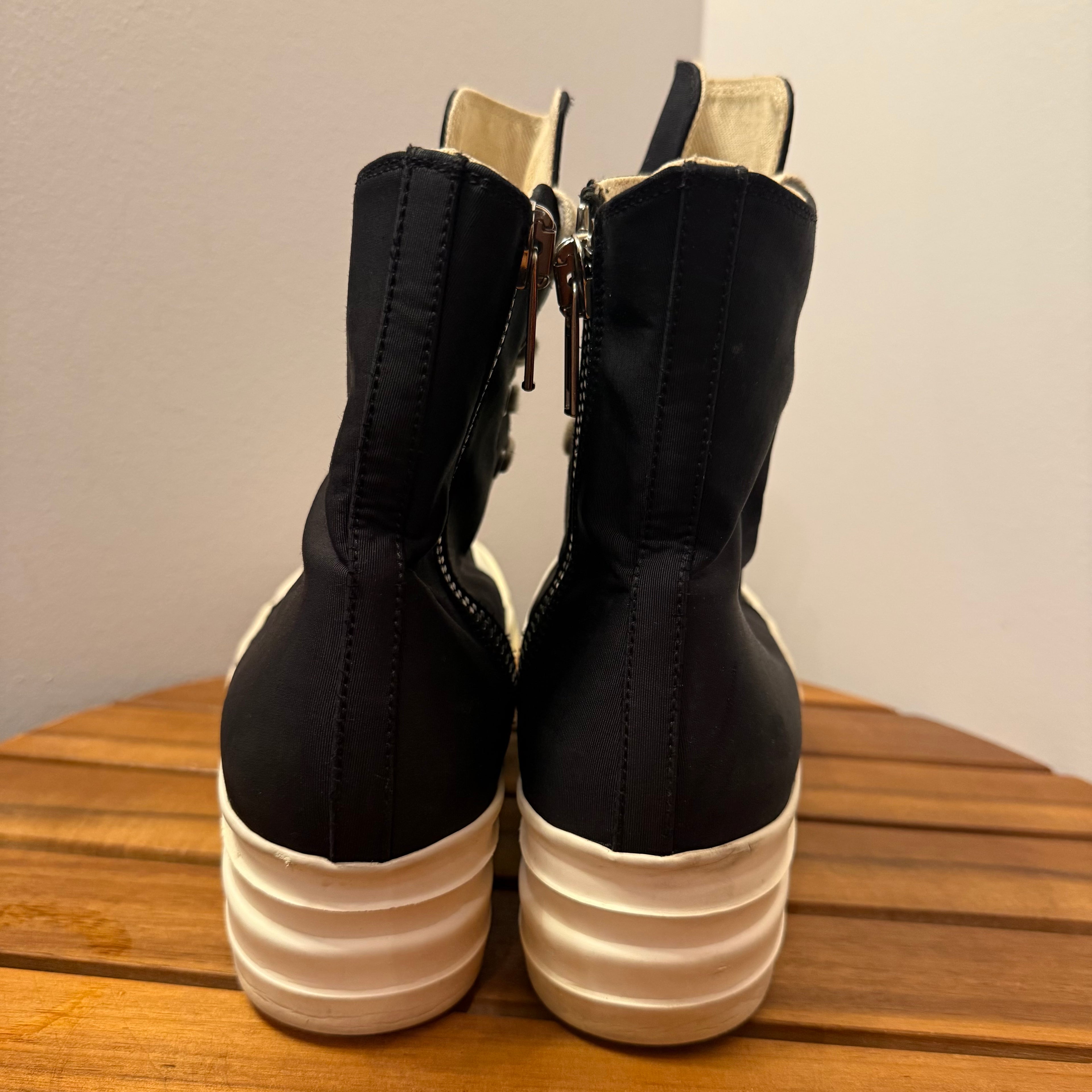Rick Owens Double Bumper Ramones Size 6