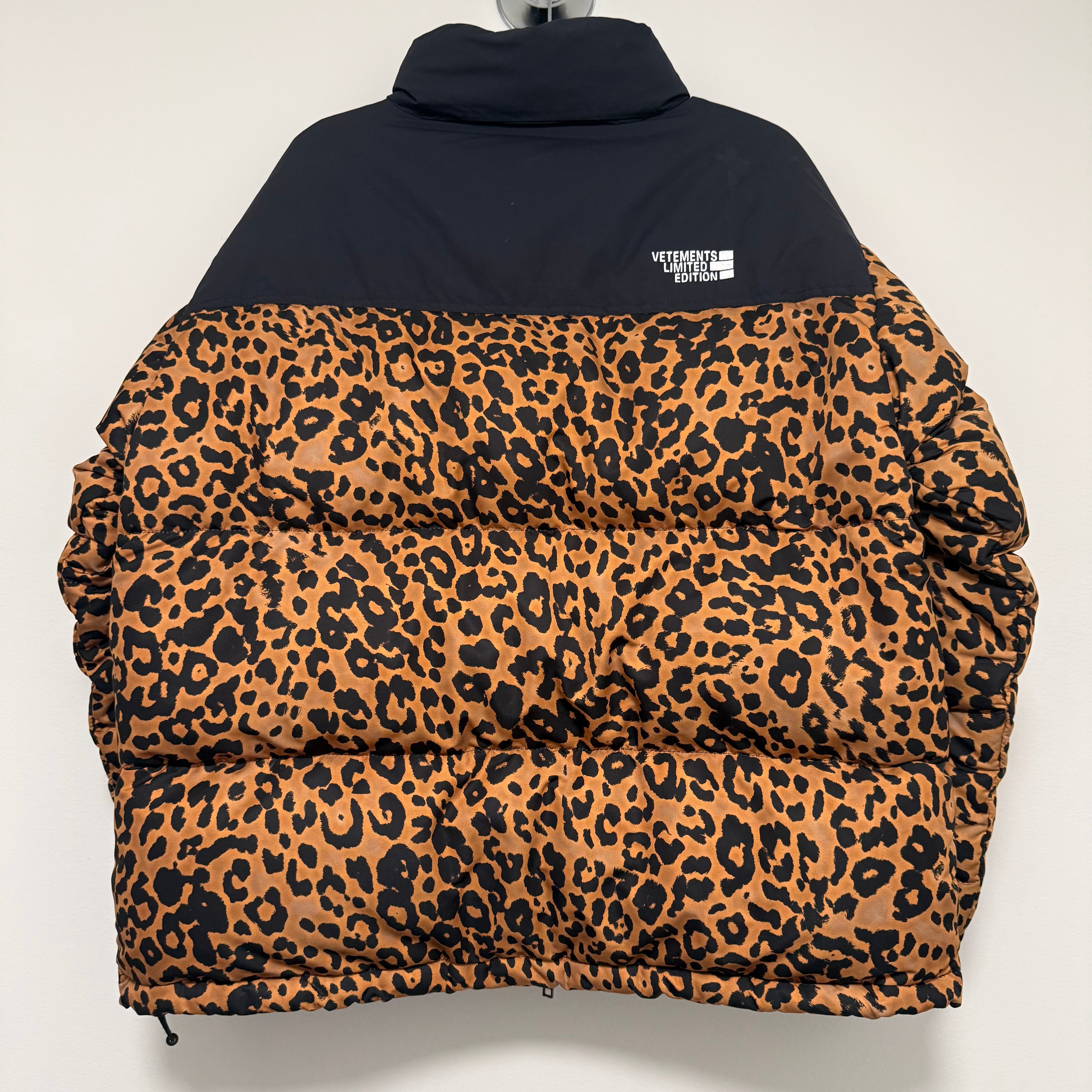 Vetements Leopard Puffer Sz Small
