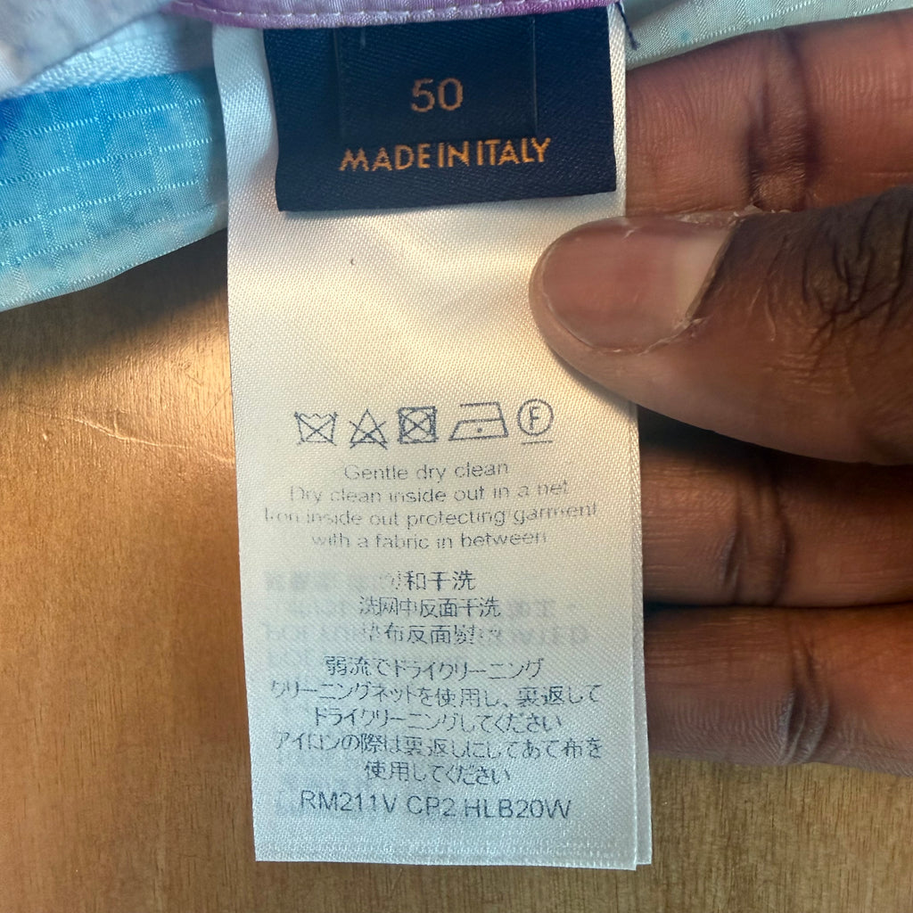 Louis Vuitton Multicolor Watercolor Monogram Windbreaker Sz Large (50)