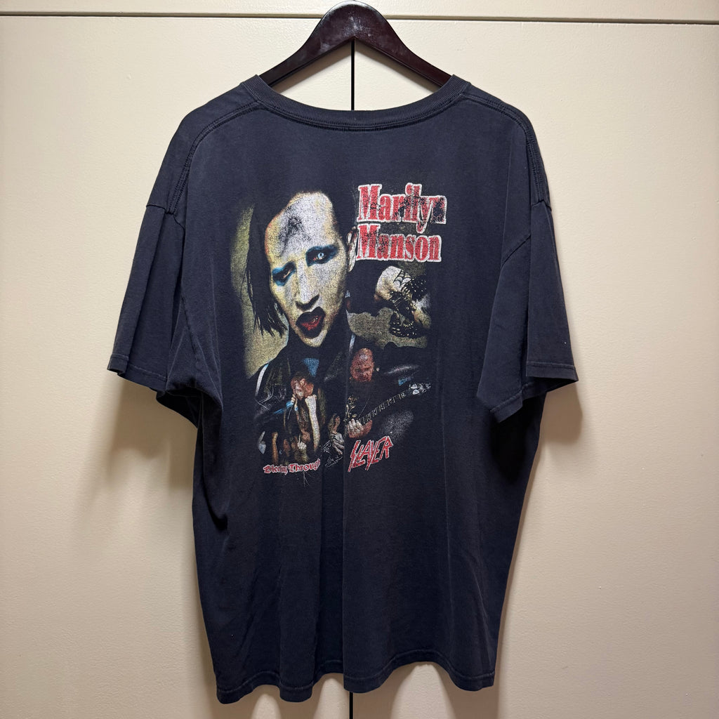 Vintage Marilyn Manson Slayer Tour Shirt Size XL