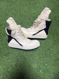 Rick Owens White Geobasket Size 10 (43)