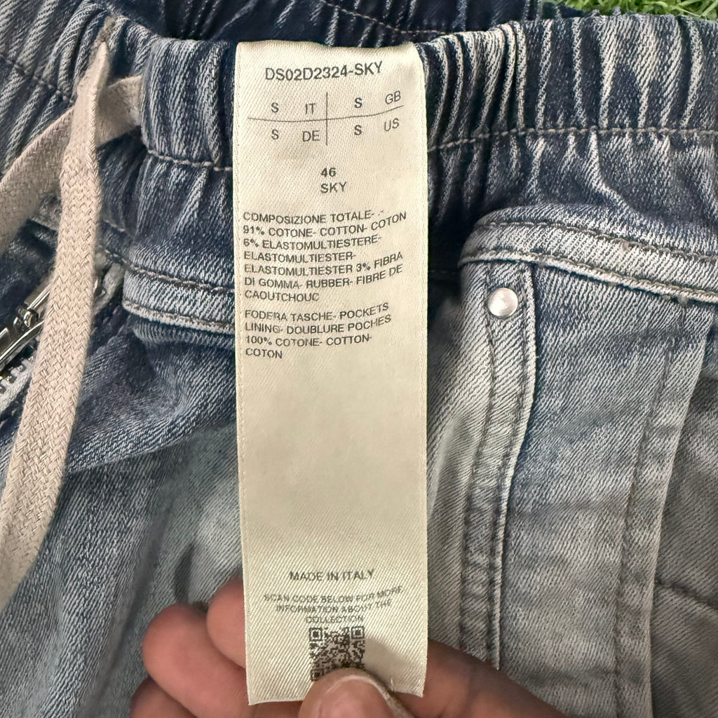 Rick Owens Bela Denim Cargo Pants Size S