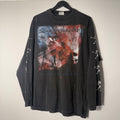 Vintage Black Satanic Slaughter Shirt Size XL