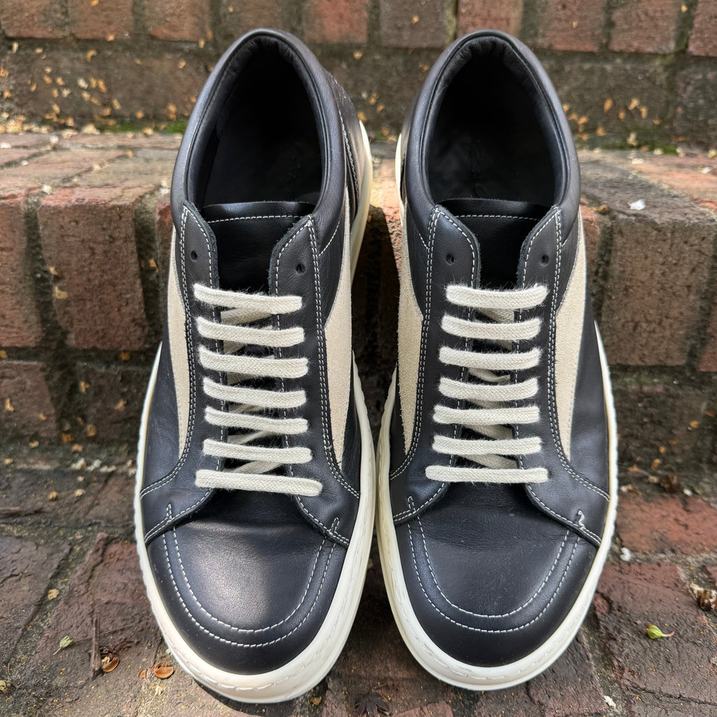 Rick Owens Black Vintage Sneaker Size 10 (43)
