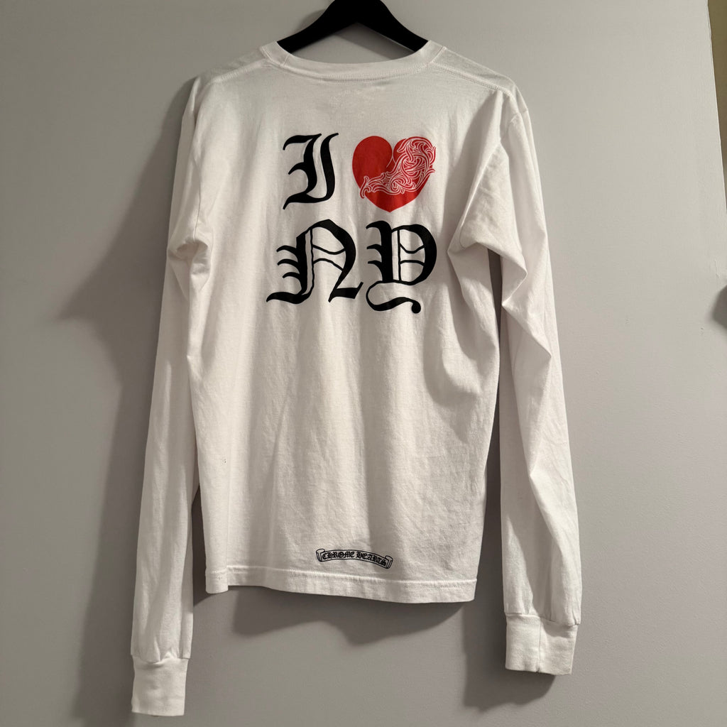 Chrome Hearts I Love NY Long Sleeve Shirt Size Medium