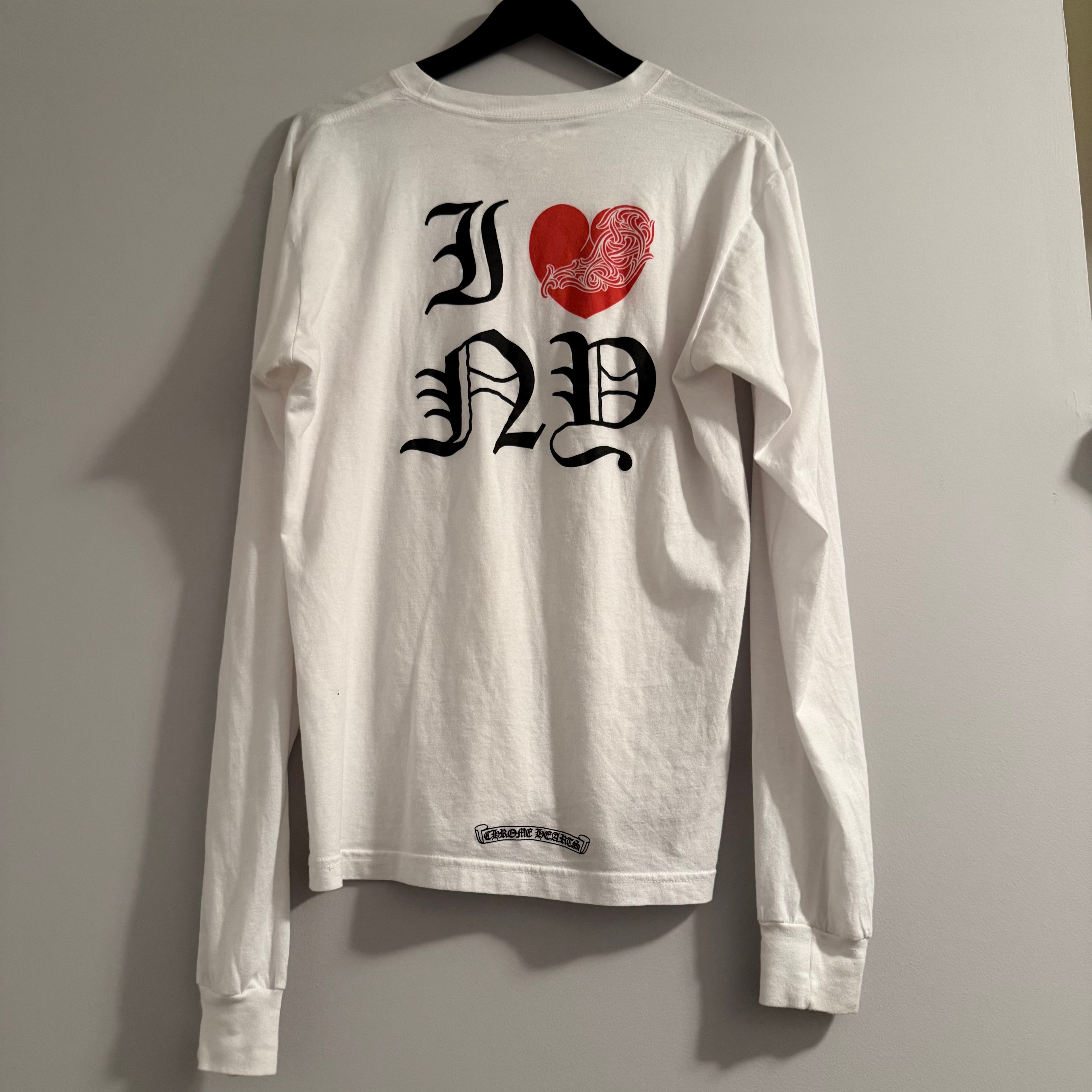 Chrome Hearts I Love NY Long Sleeve Shirt Size Medium