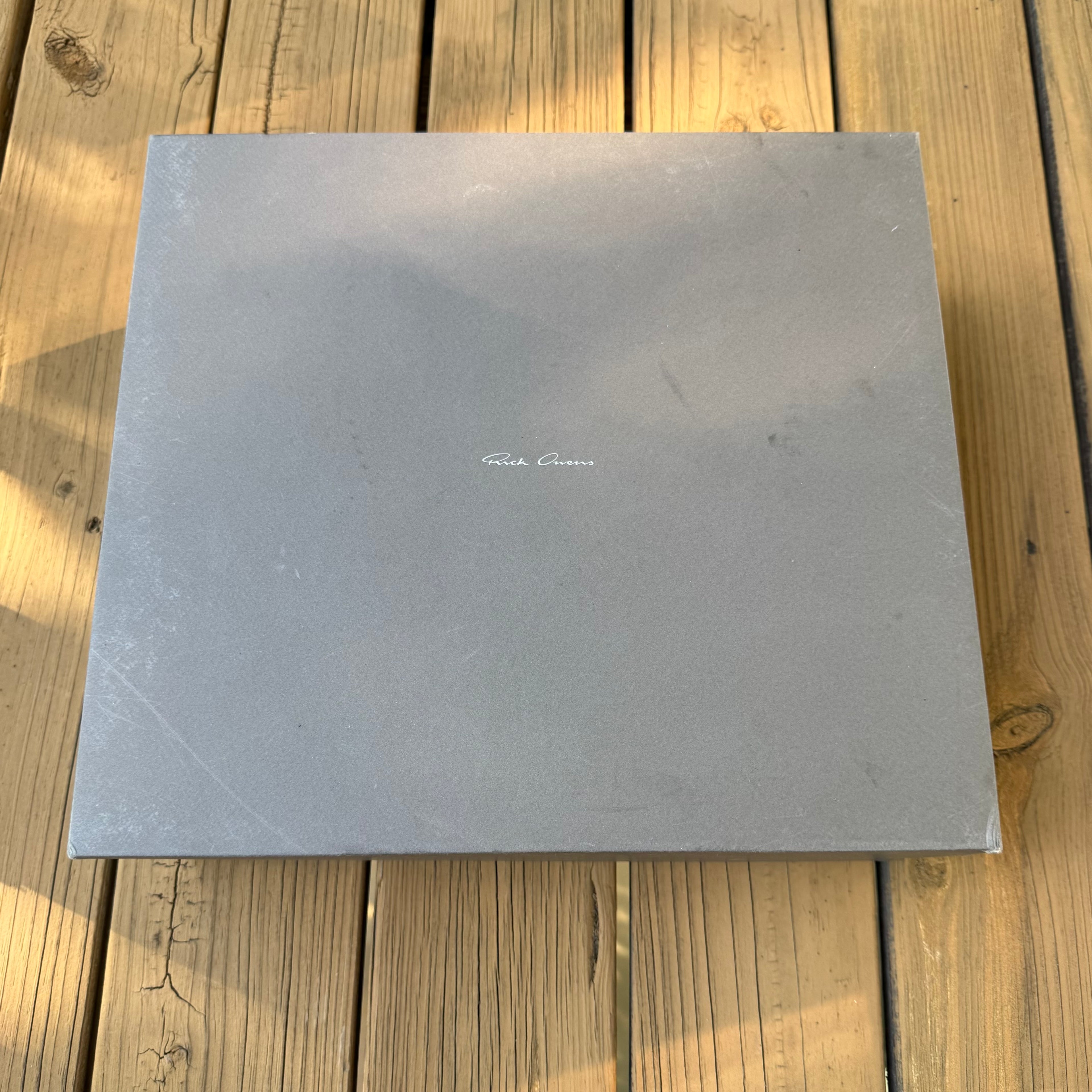 Rick Owens Black Geobasket Size 15 (48)