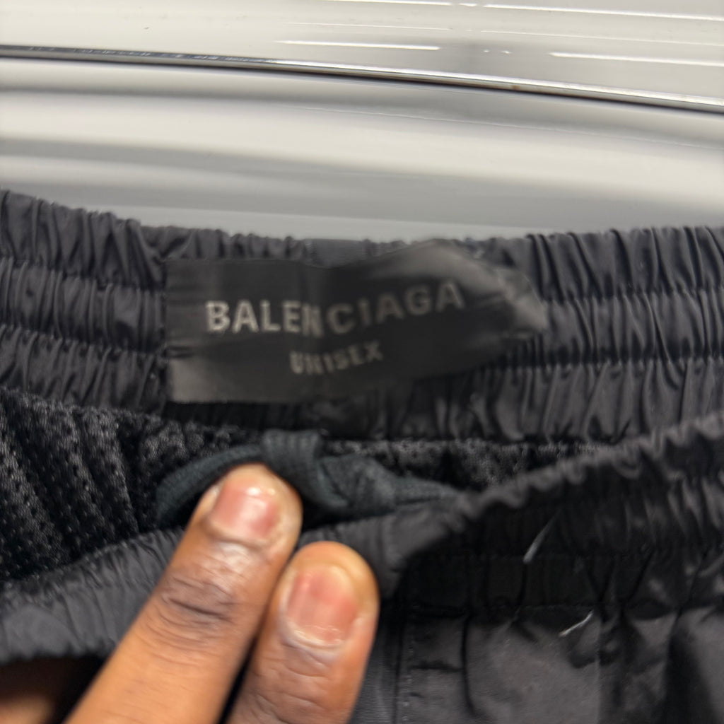 Balenciaga Double Waist Black Denim Size XL
