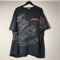 Vintage Black Metallica Shirt Size XL
