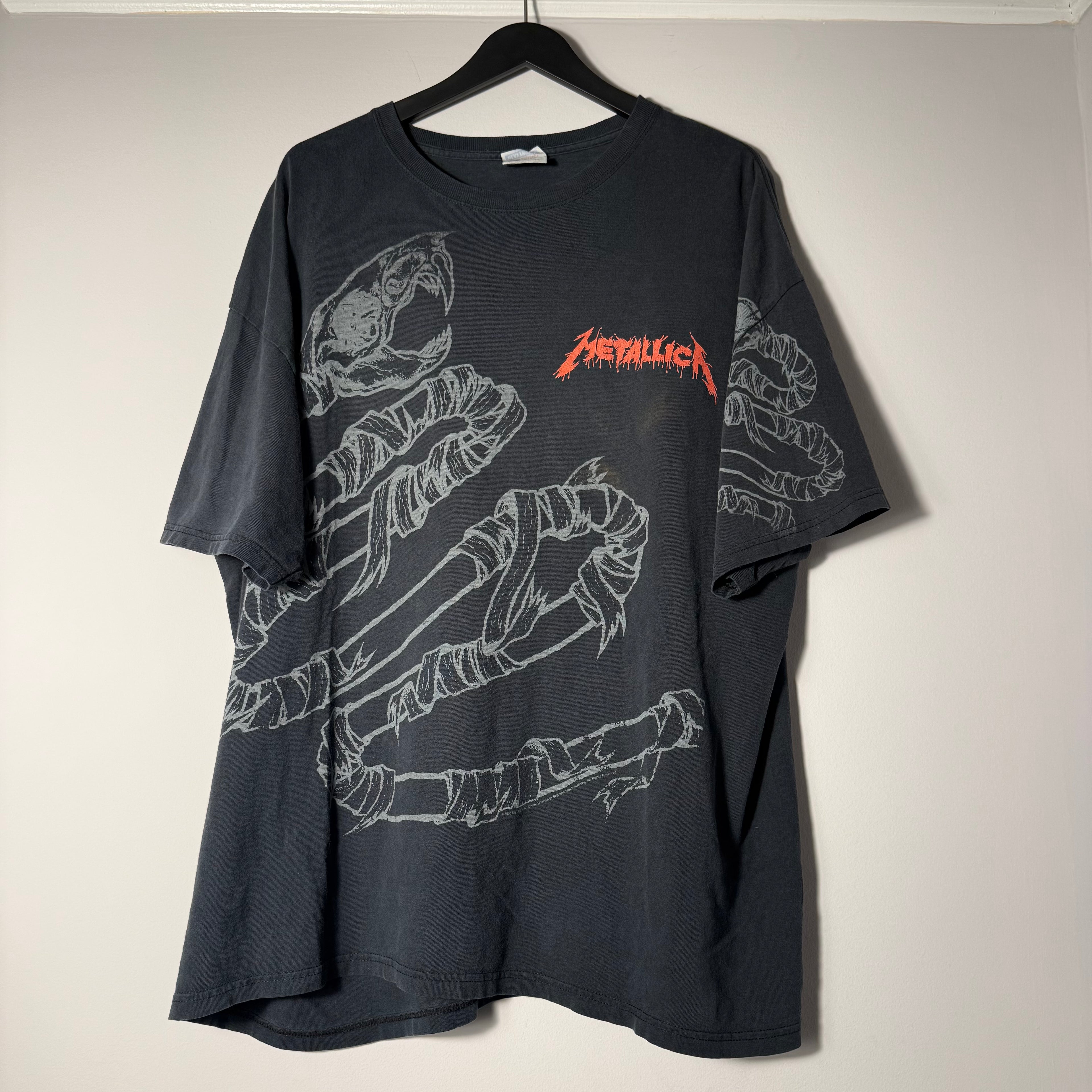 Vintage Black Metallica Shirt Size XL
