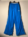 Balenciaga FW23 3B Sports Icon Blue Trackpants Size Medium
