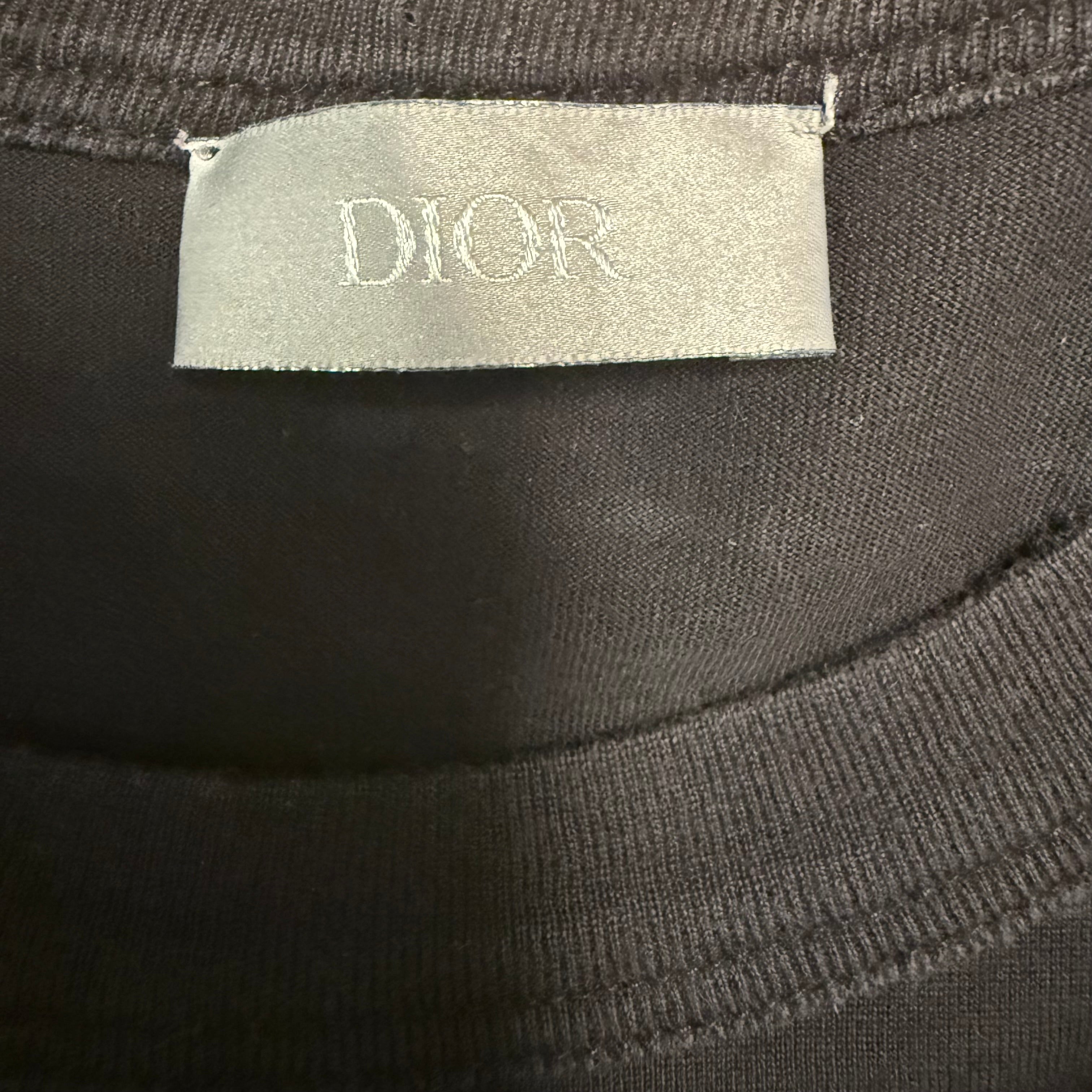 Dior Atelier Black T-Shirt Sz Large