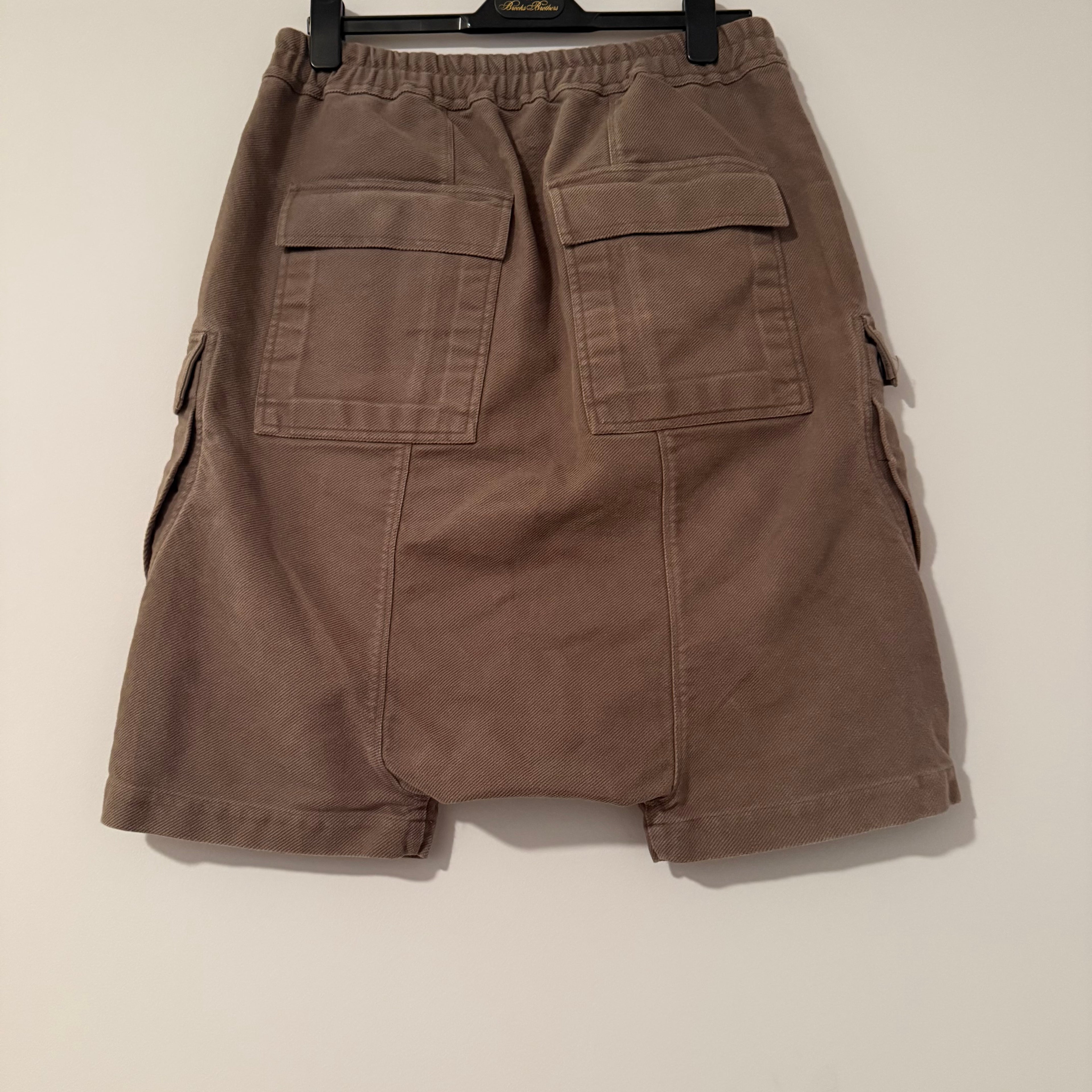 Rick Owens Pod Cargo Shorts Dust Size 34