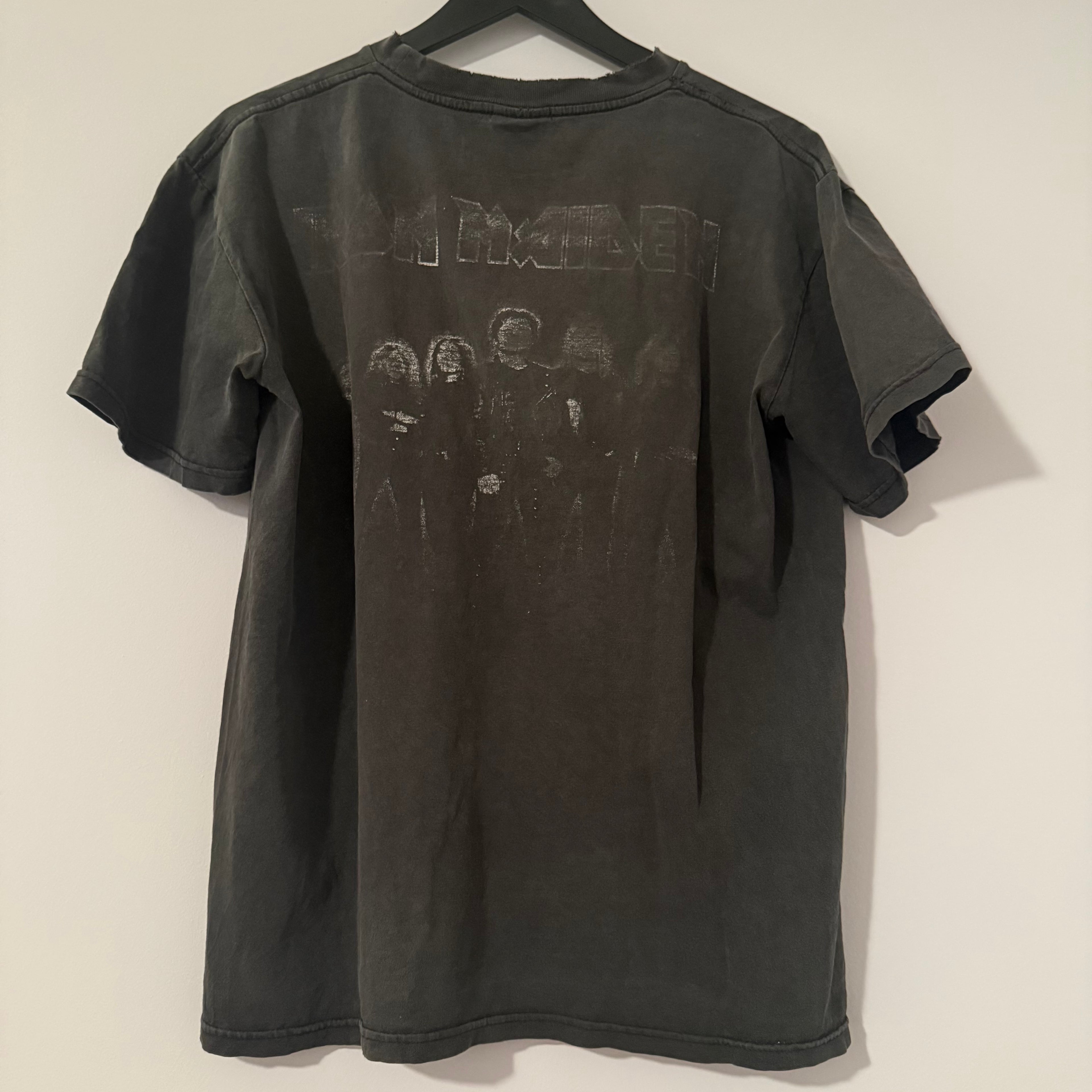 Vintage Iron Maiden Black Shirt Size Large