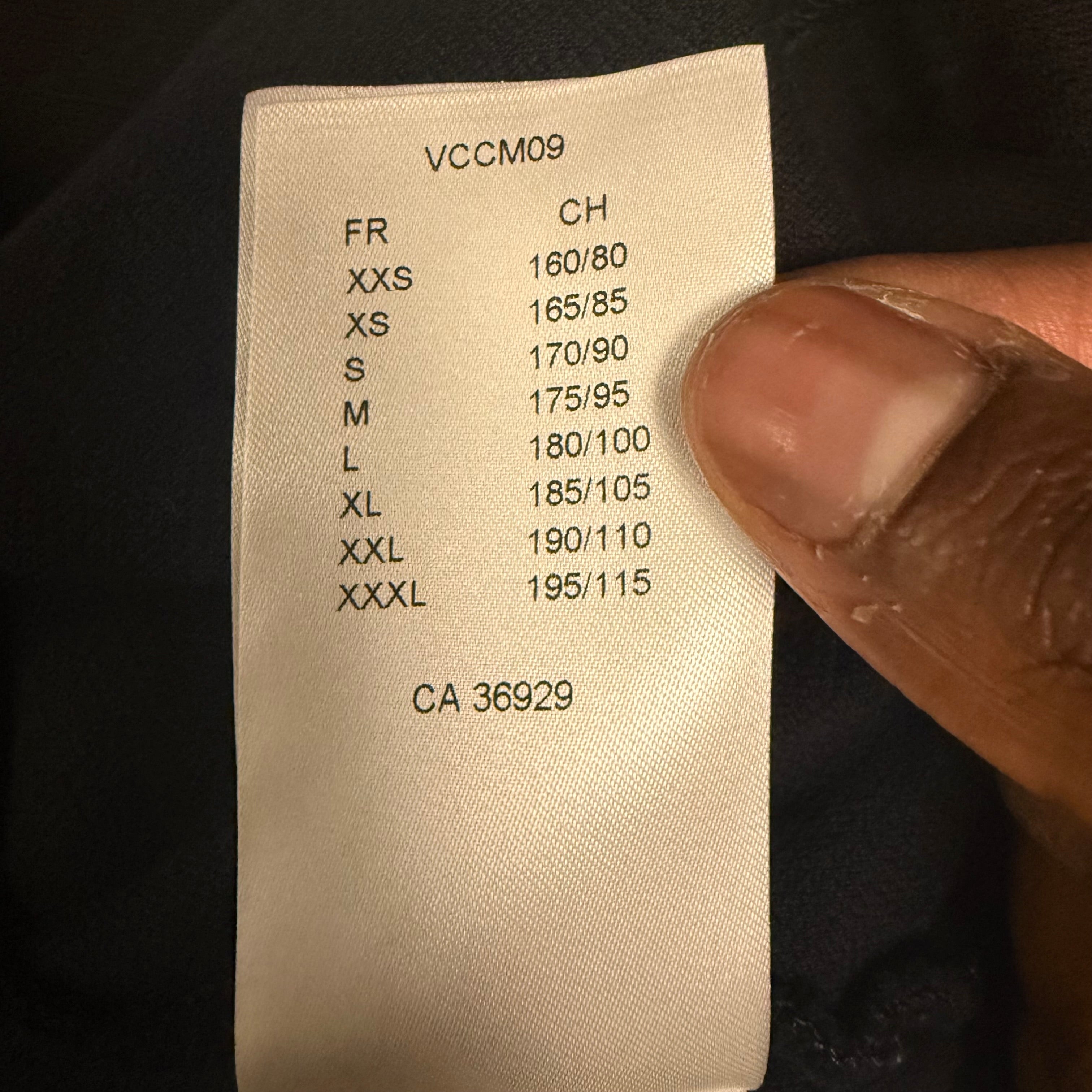 Louis Vuitton Black Monogram 3D Pocket Tee Sz Large