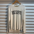 Satoshi Nakamoto White Thermal Longsleeve Size XL