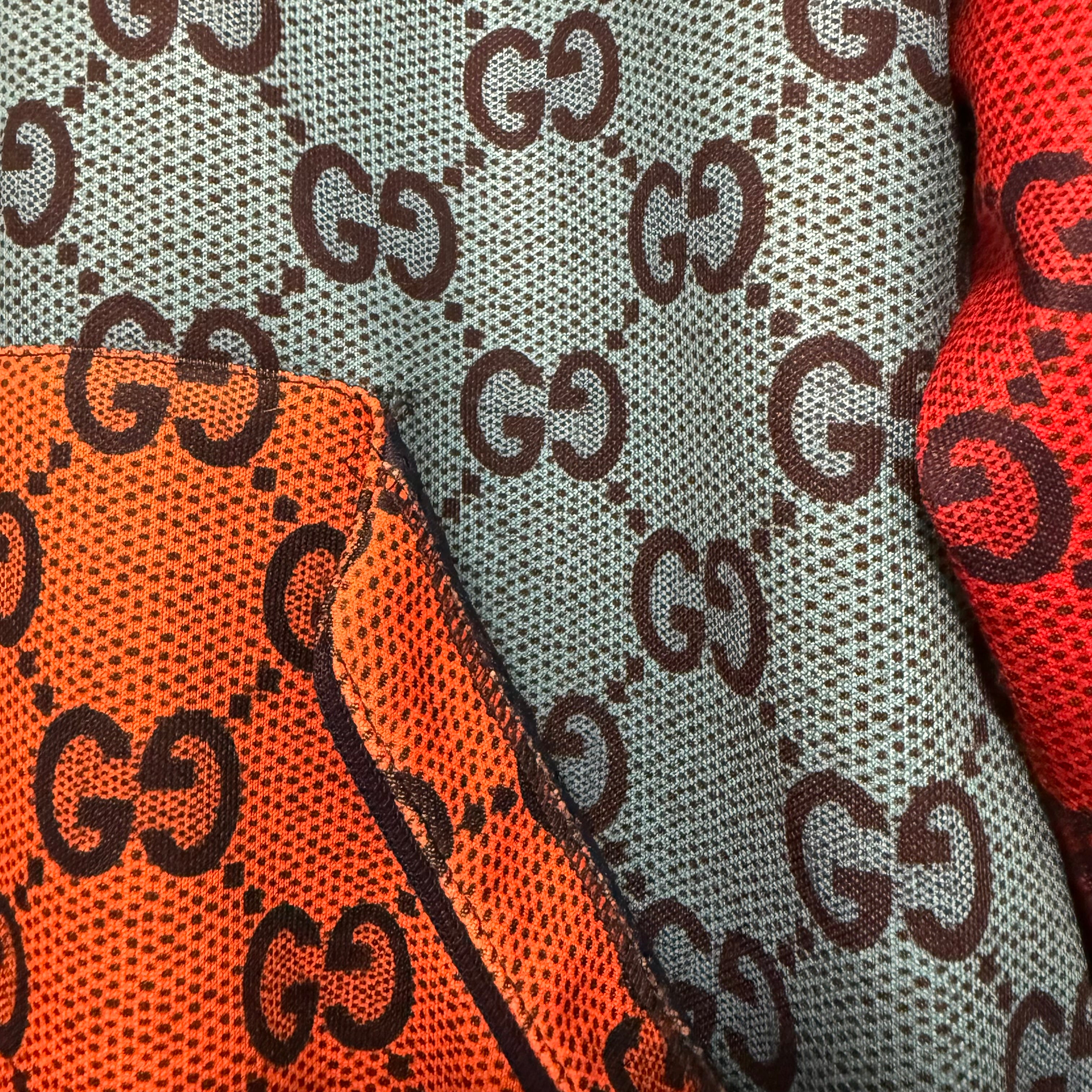 Gucci GG Supreme Jacket Multi-Colored Sz Medium