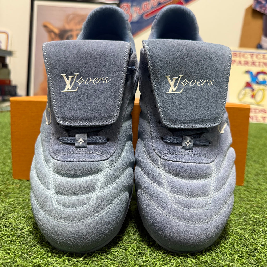 Louis Vuitton Blue Footprint Sneaker Size 9 US (7 LV)