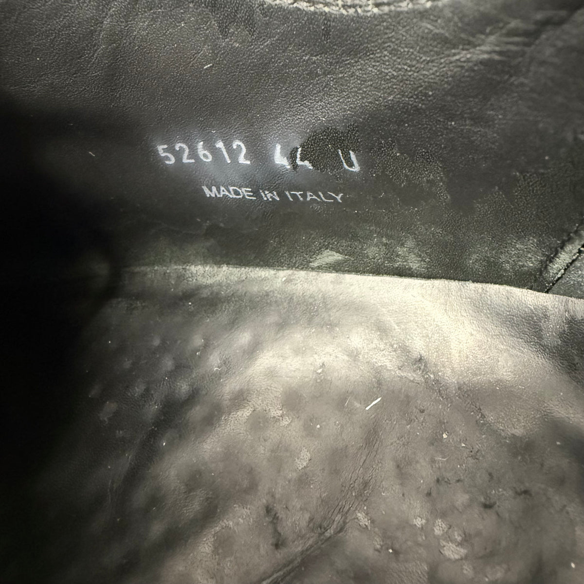 Rick Owens Black Ramone Sneaker Size 11 (44)