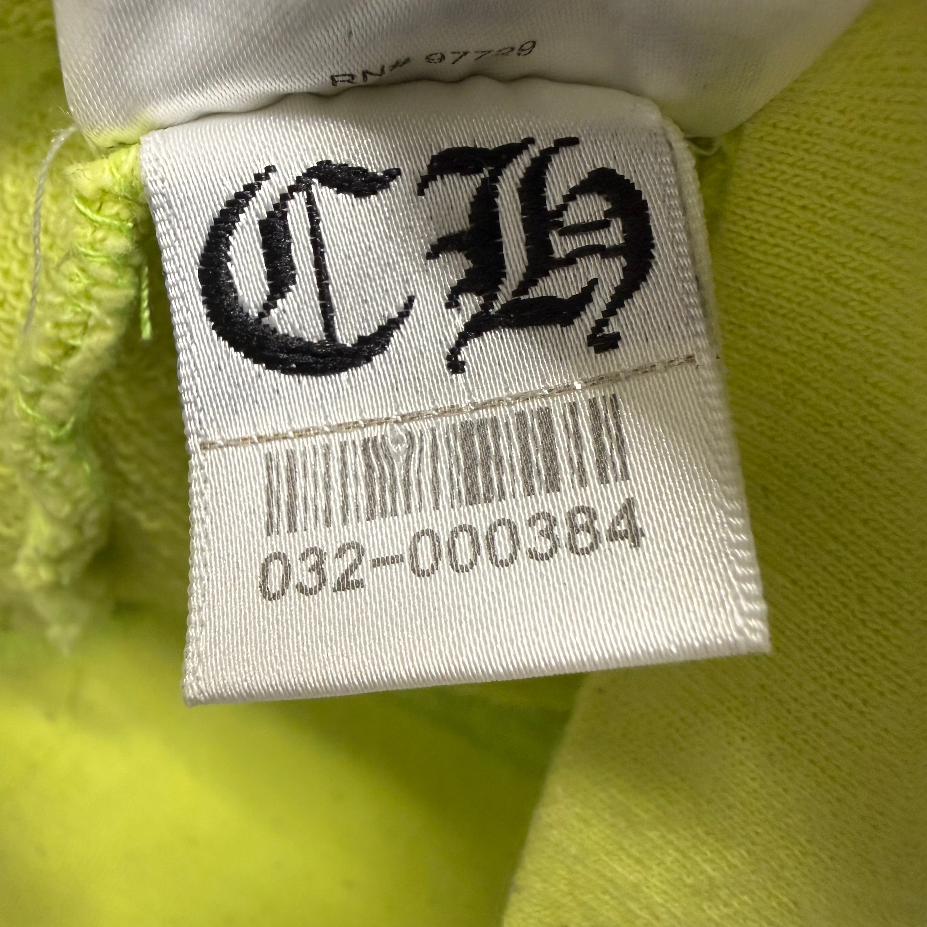 Chrome Hearts Matty Boy Green Chainlink Hoodie Size Medium