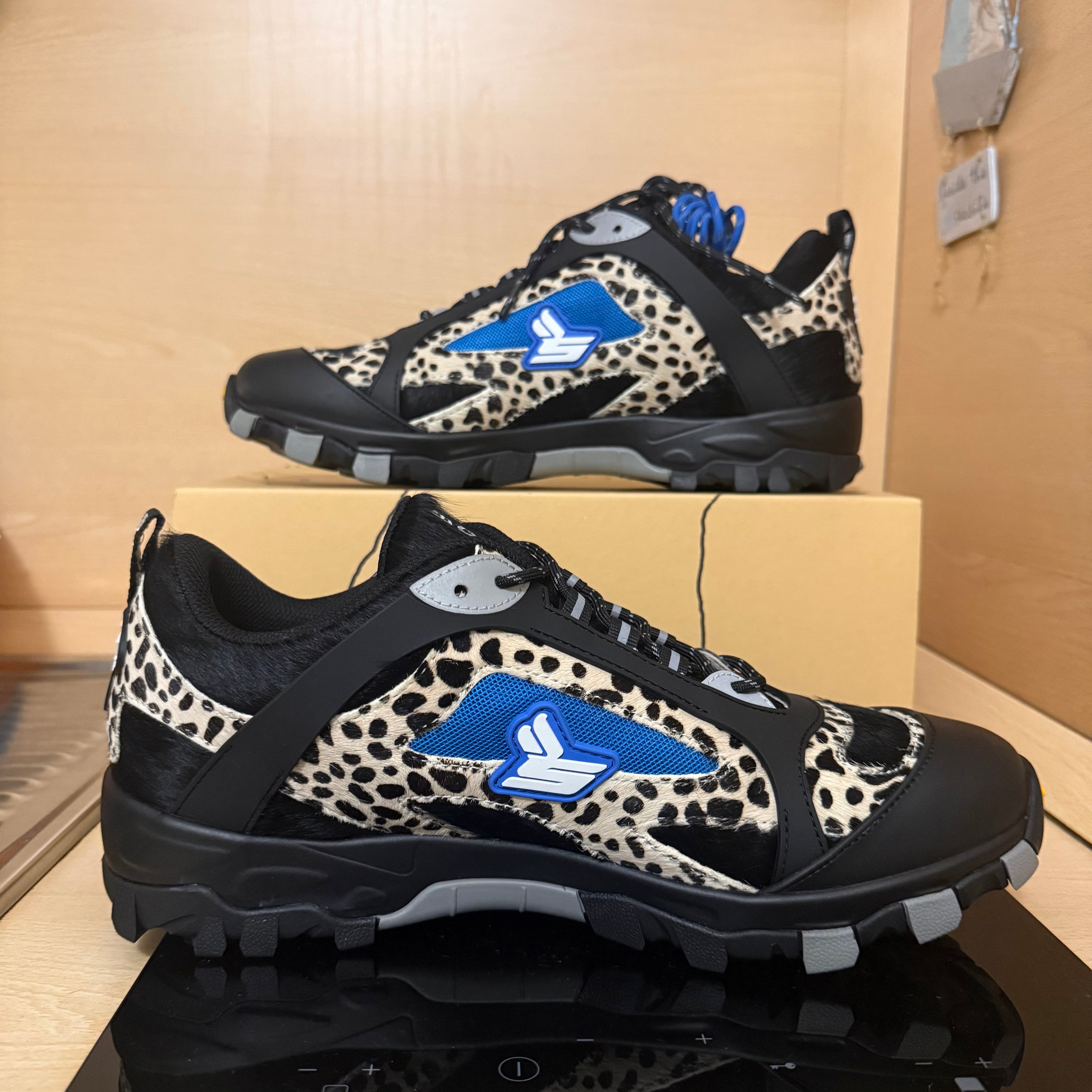 Sicko x PDF Diamond Cheetah Hiking Shoe Size 10