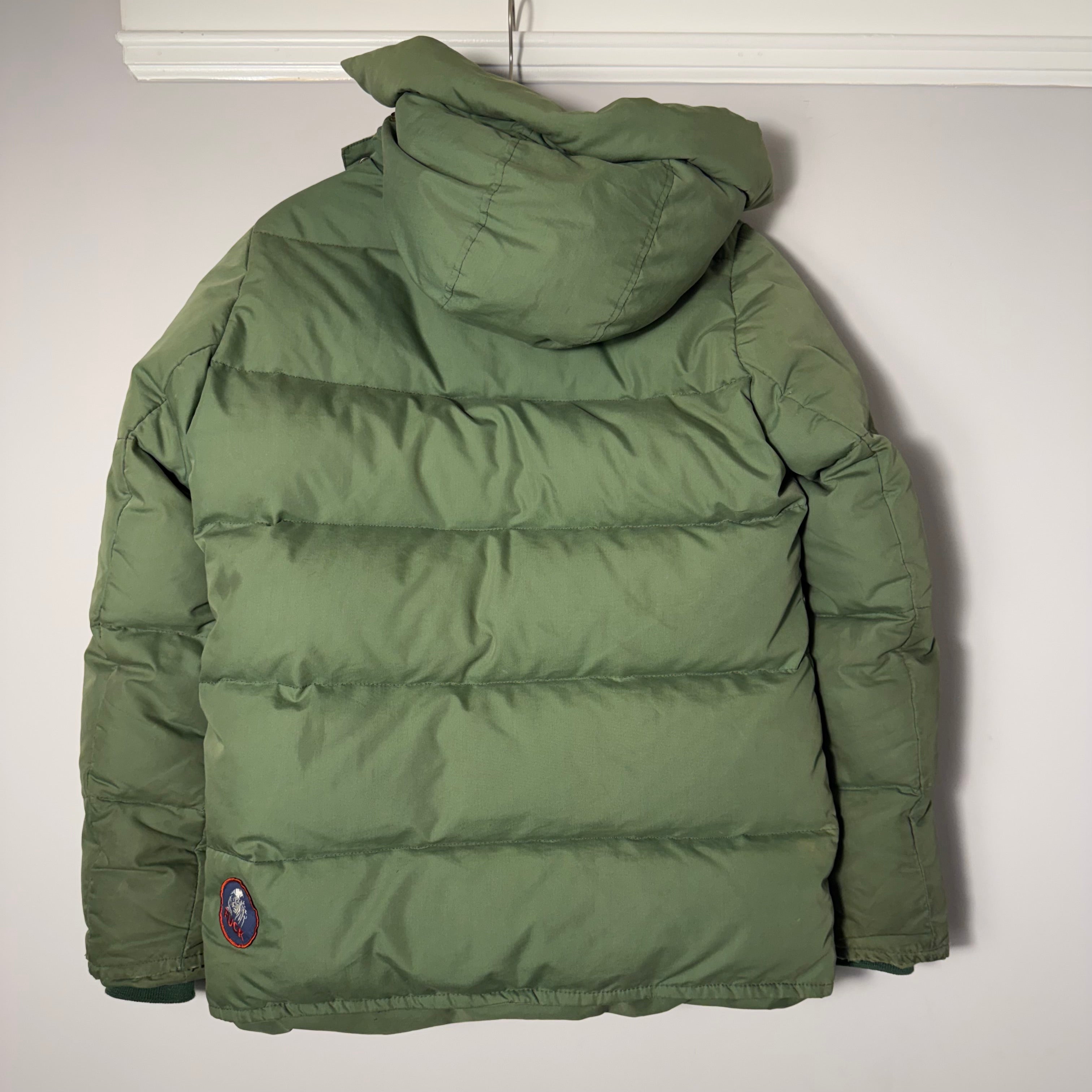 Hysteric Glamour “Too Drunk To F*CK” Puffer Size Small