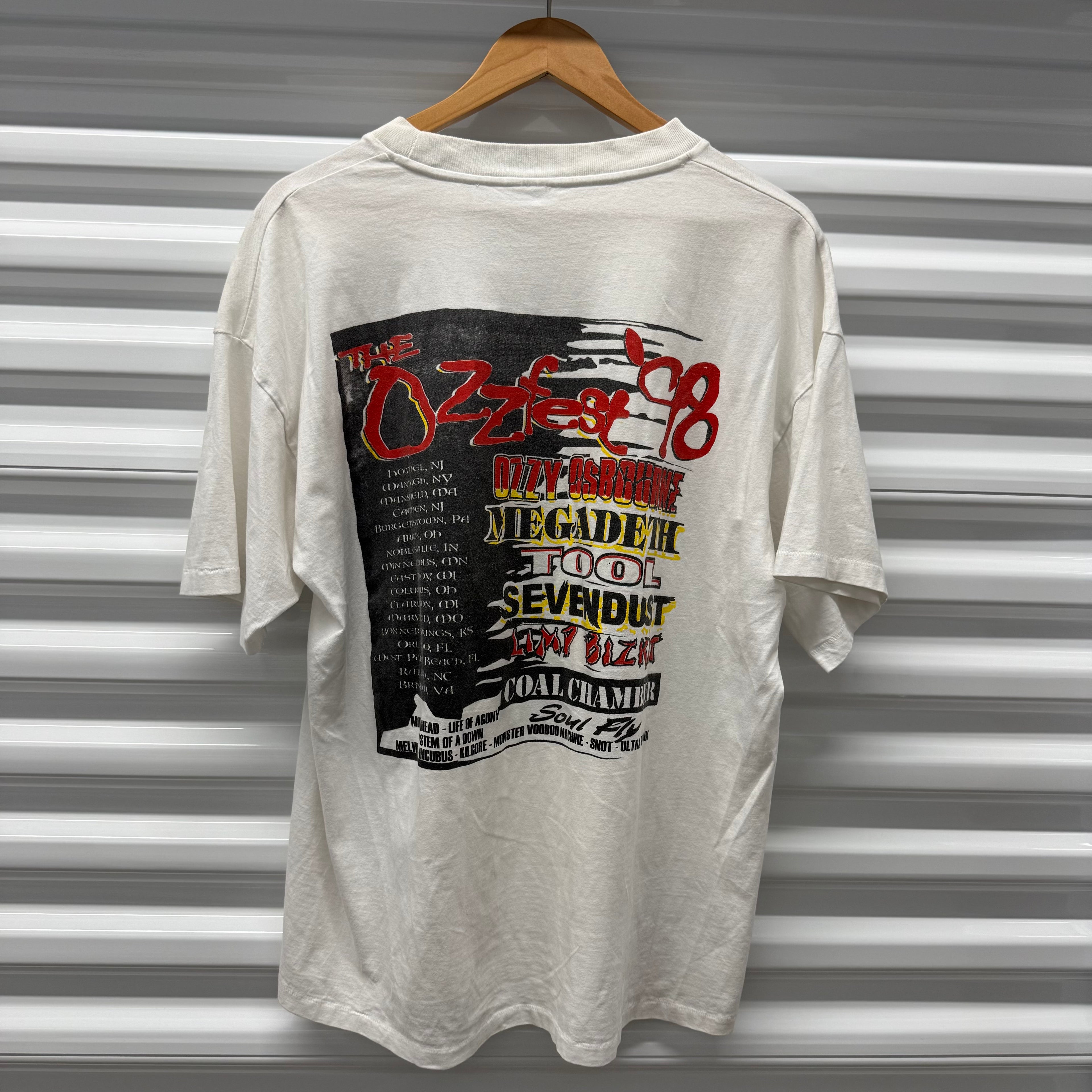 Vintage Ozzy OzzFest Shirt Size XL
