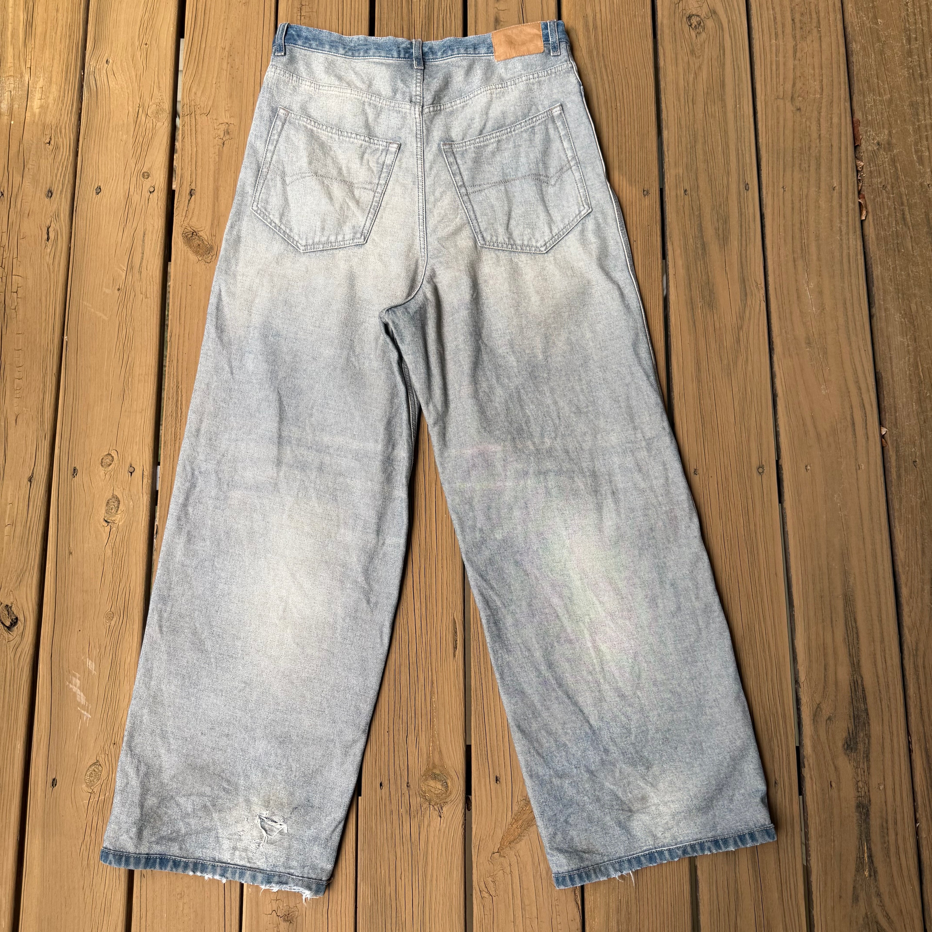 Balenciaga Inside Out Denim Size Small