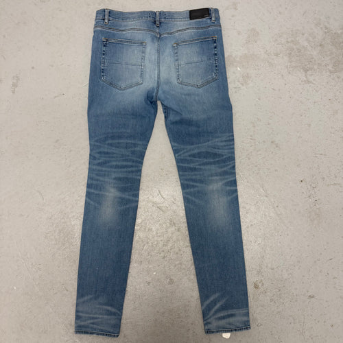 Amiri MX1 Blue Denim Patch Blue Denim Sz 38