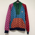 Gucci GG Supreme Jacket Multi-Colored Sz Medium