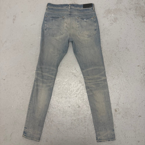 Amiri MX1 Clay Indigo Red Jeans Sz 32