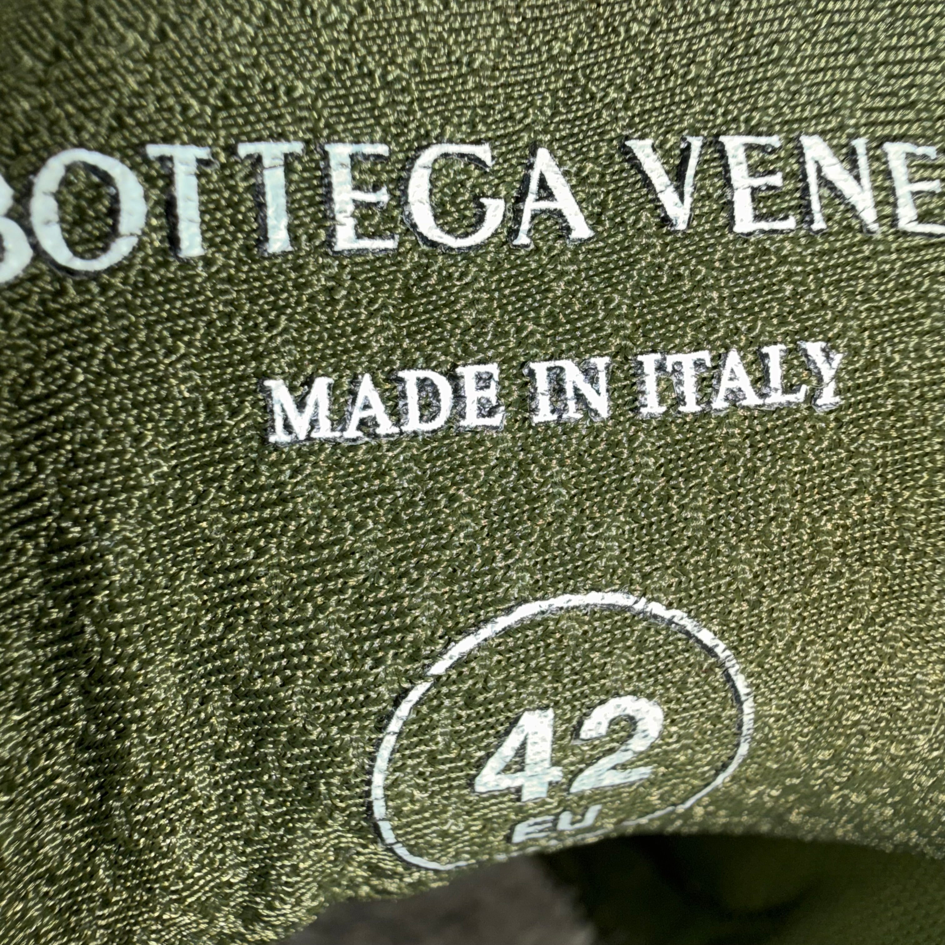 Bottega Veneta Olive Green Orbit Sneaker Size 9