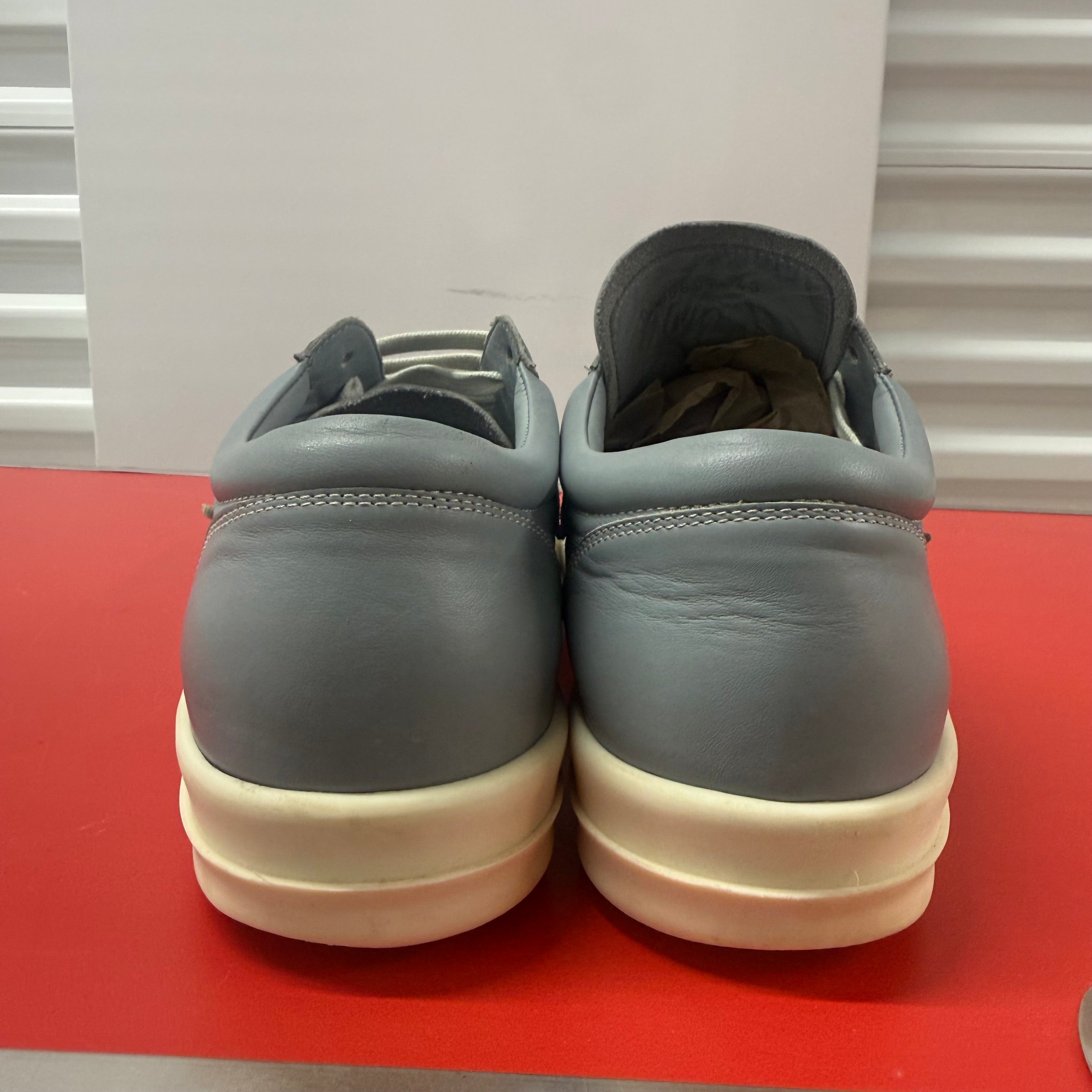 Rick Owens Haze Blue Vintage Sneaker Size 10