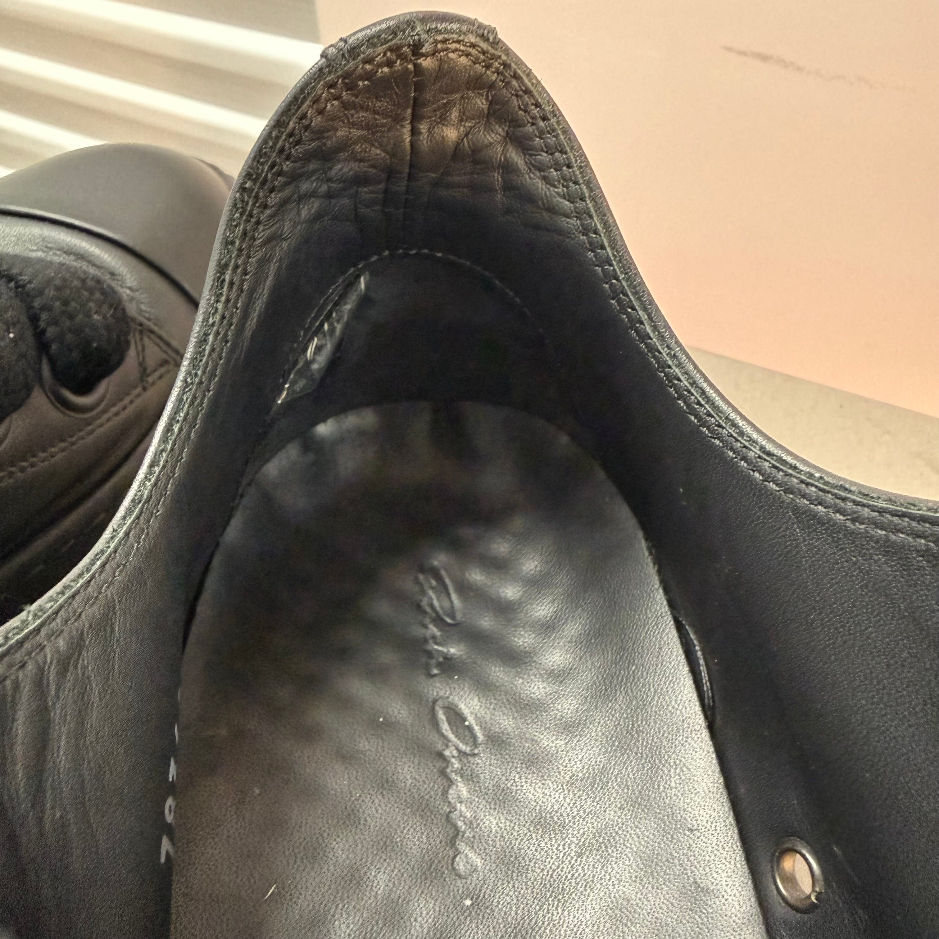 Rick Owens Triple Black Jumbo Lace Ramone Low Size 8.5