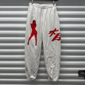 Sicko White Shooter Sweatpants Size Small