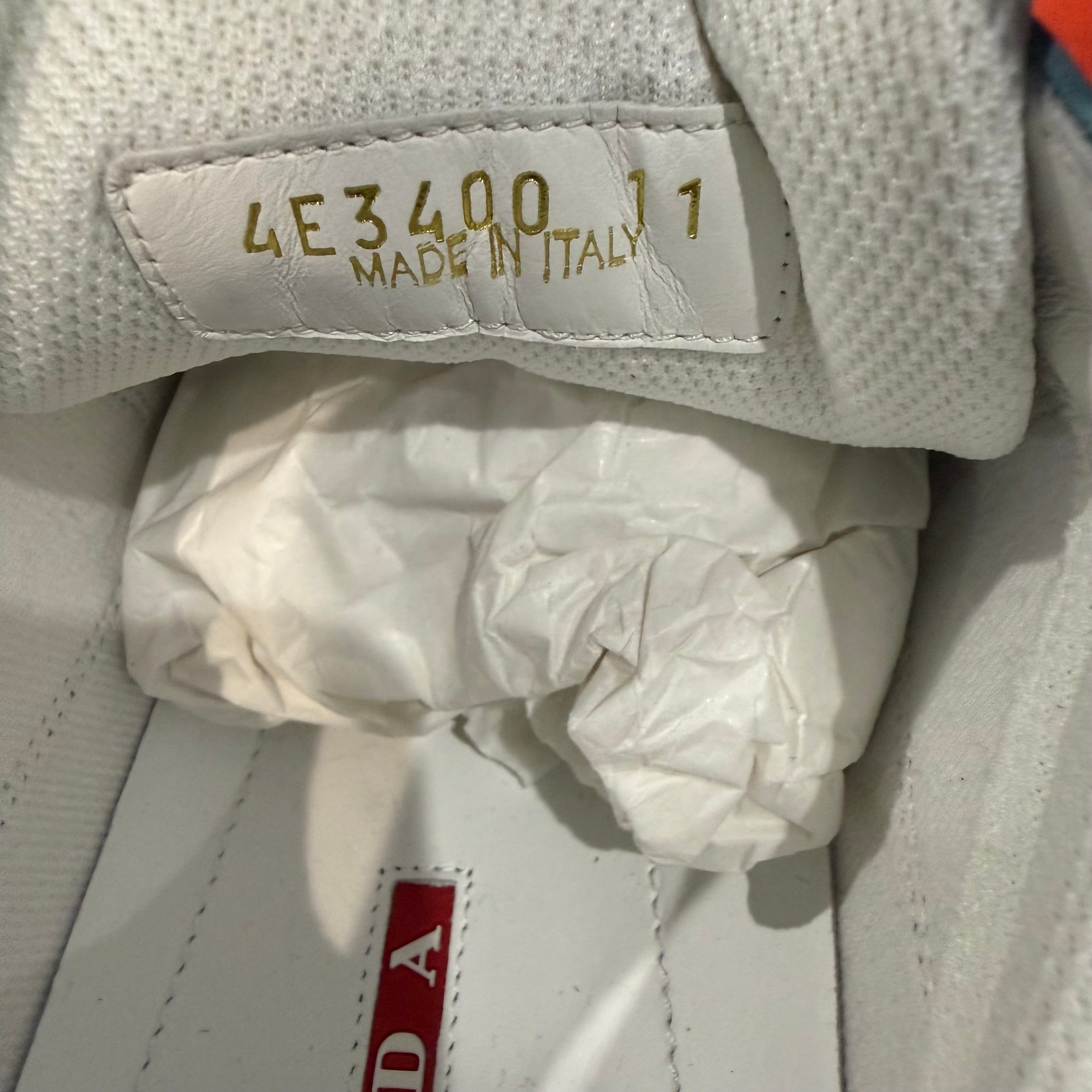 Prada America Cup Sneaker Light Blue Size 11 No Box