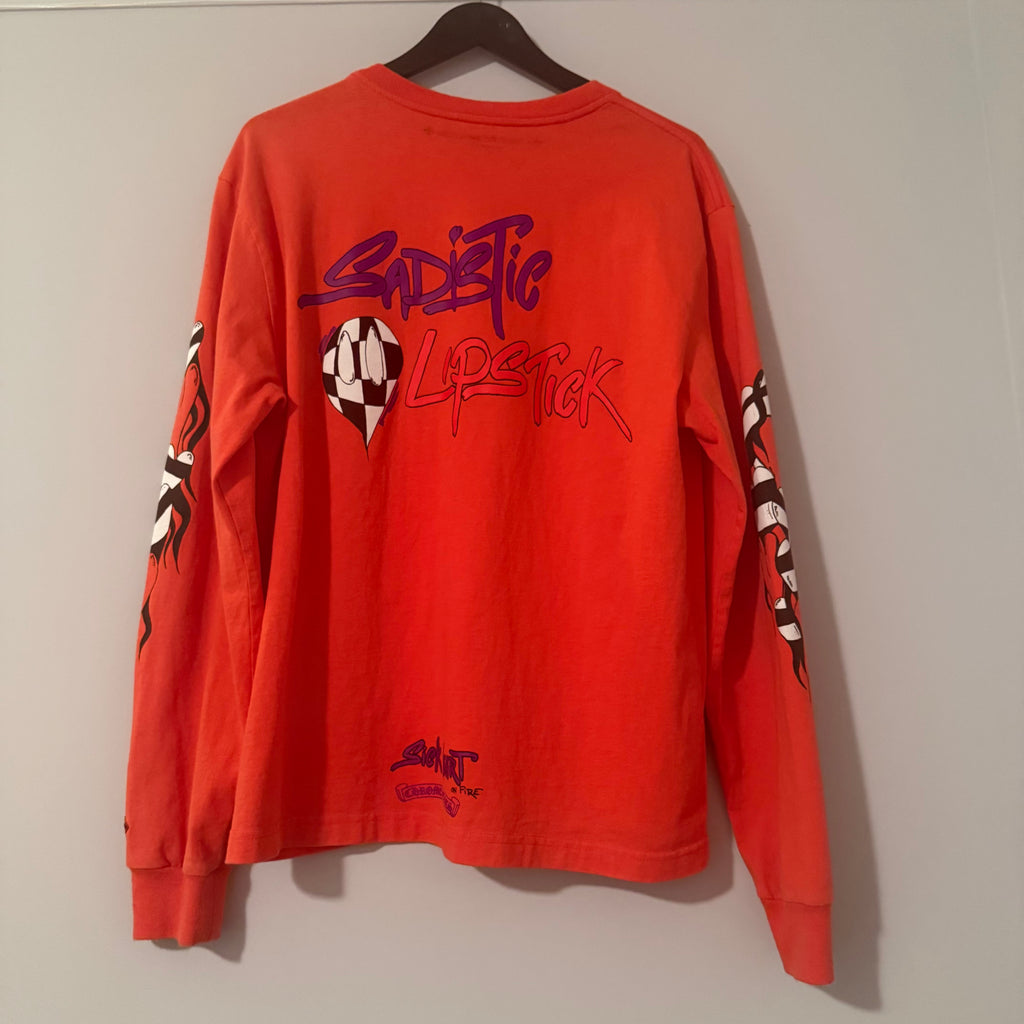 Chrome Hearts Matty Boy Sadistic Lipstick Shirt Size Large