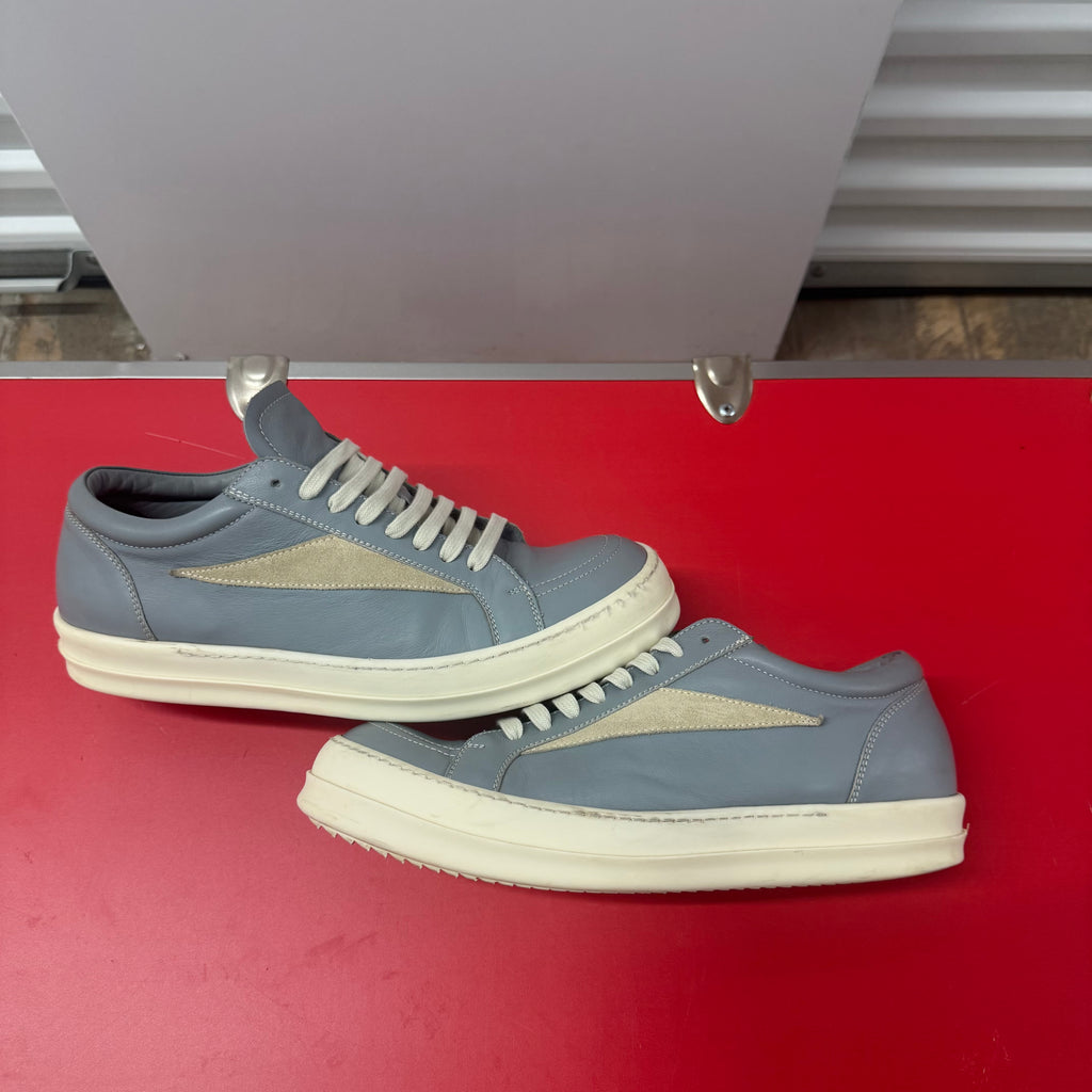 Rick Owens Haze Blue Vintage Sneaker Size 10