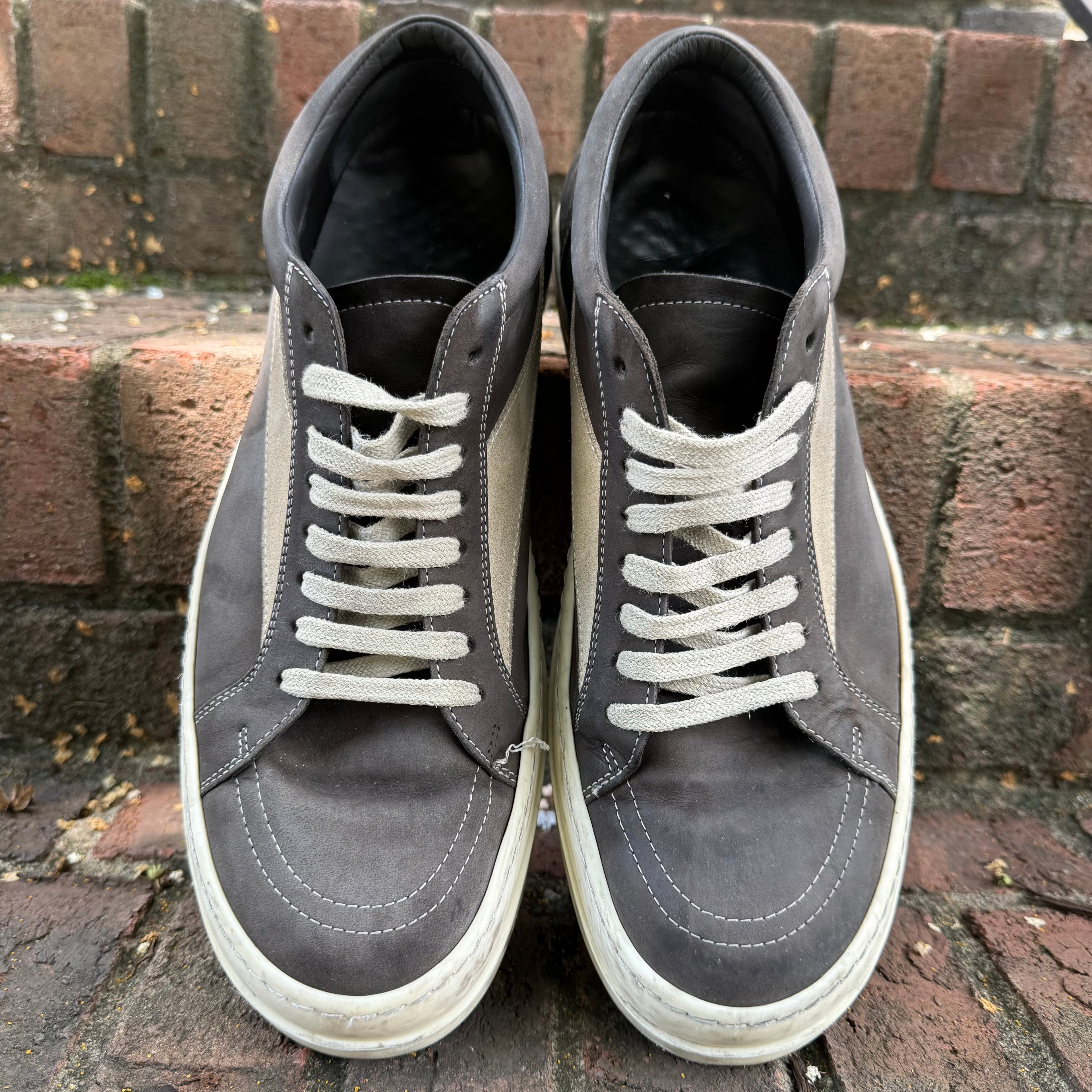 Rick Owens Vintage Brown Suede Sneaker Size 12 (45)