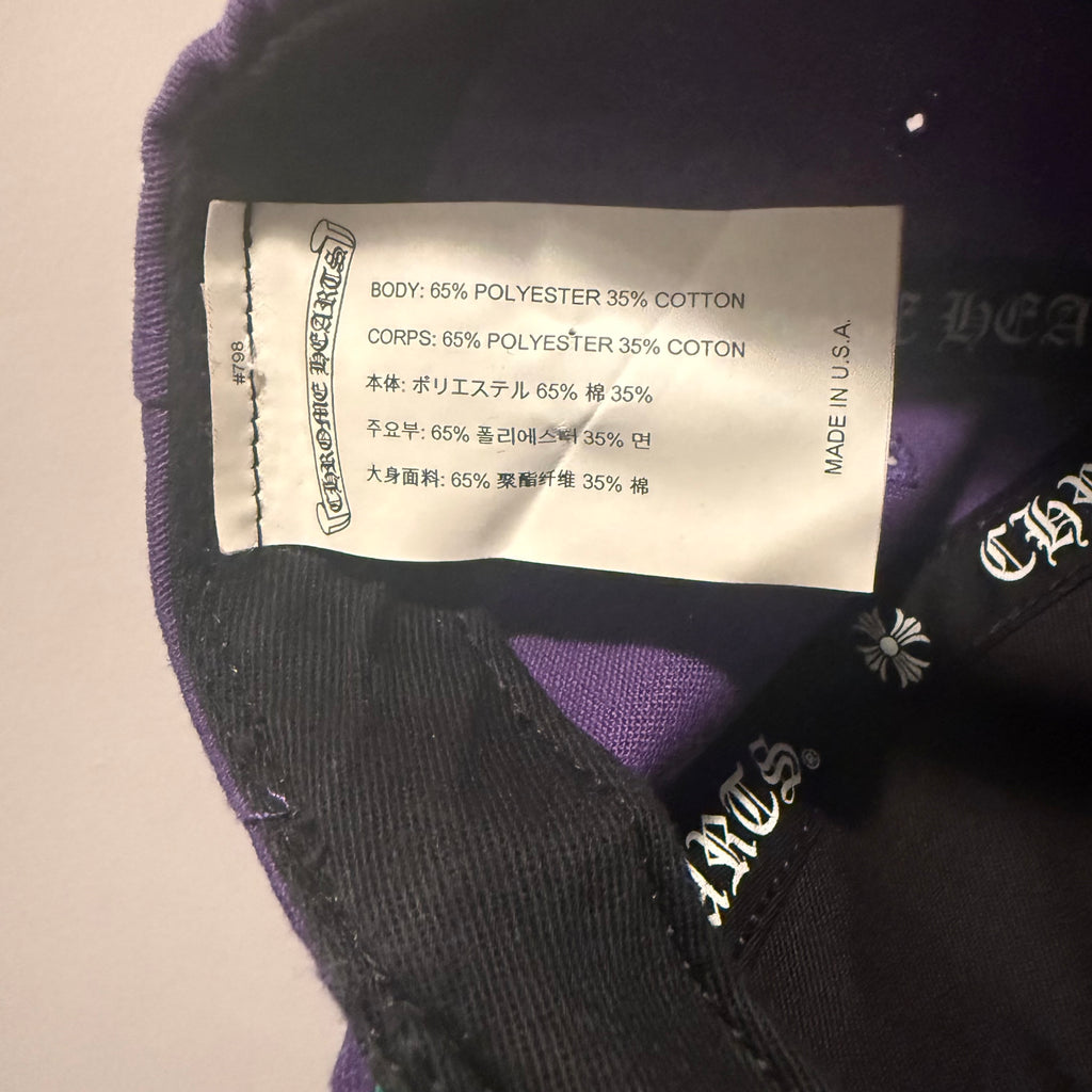 Chrome Hearts Purple and Green Hat