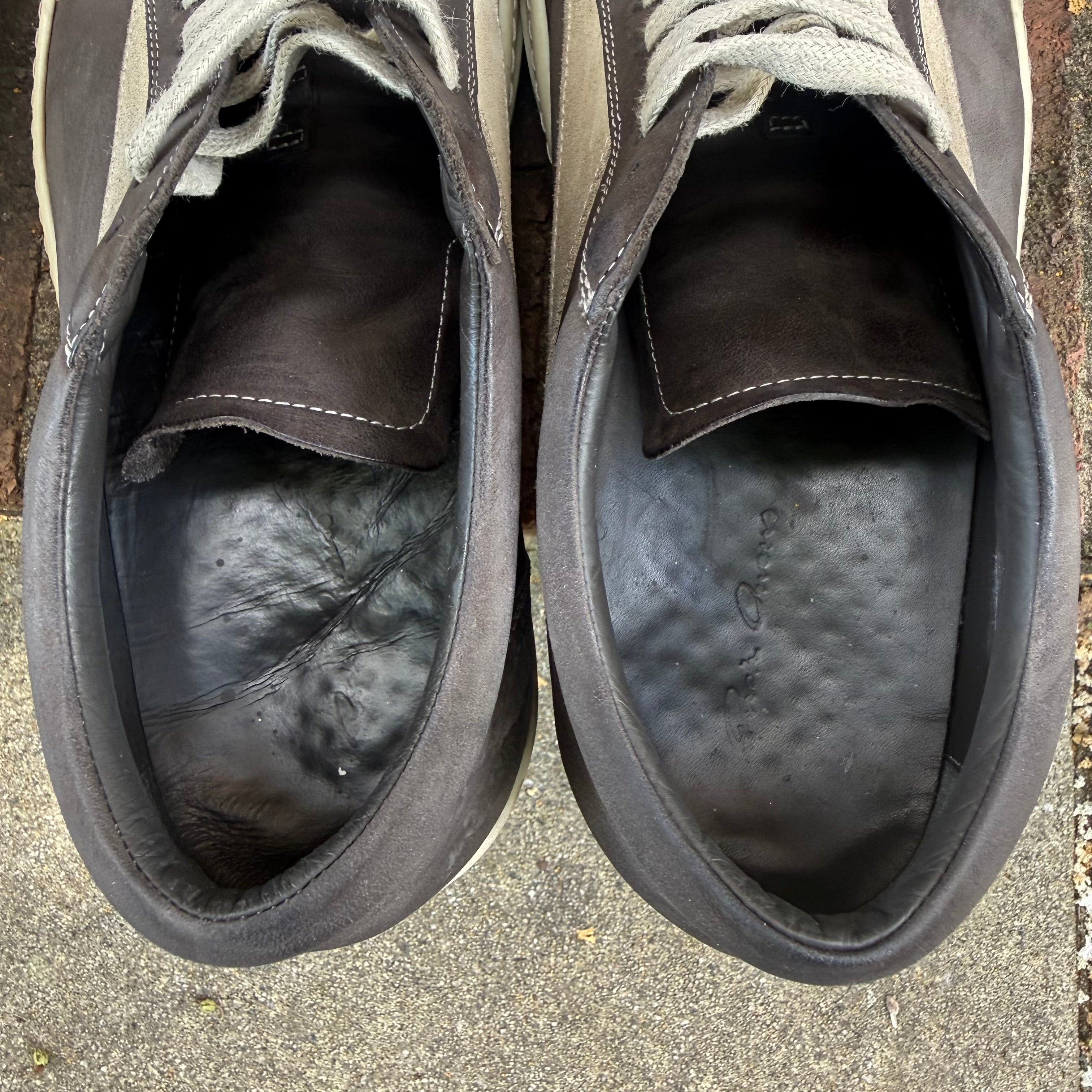 Rick Owens Vintage Brown Suede Sneaker Size 12 (45)