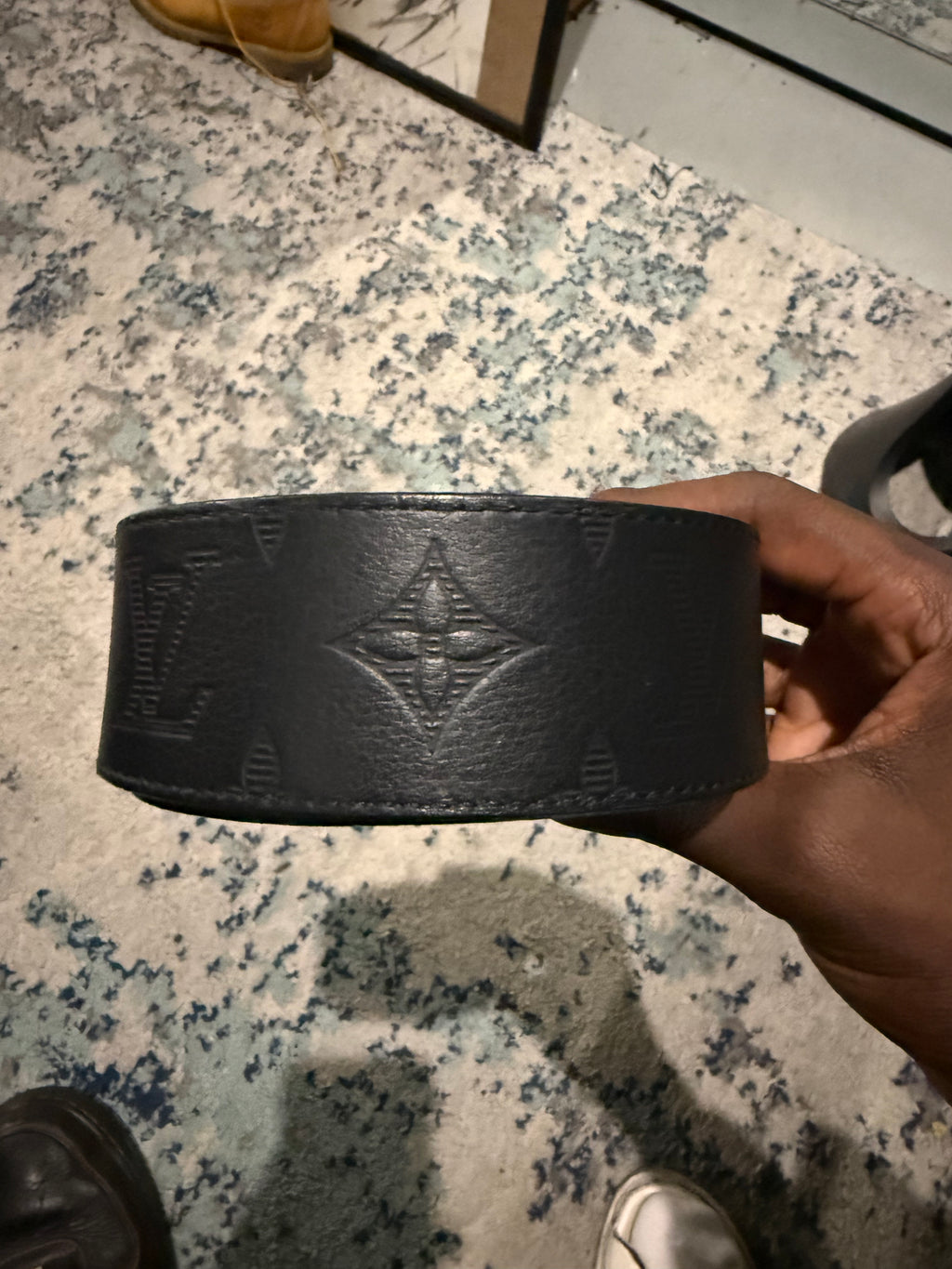 Louis Vuitton Shadow Reversible Belt Size 110/44