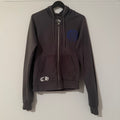 Chrome Hearts Blue Cross Zip-up Hoodie Size Small