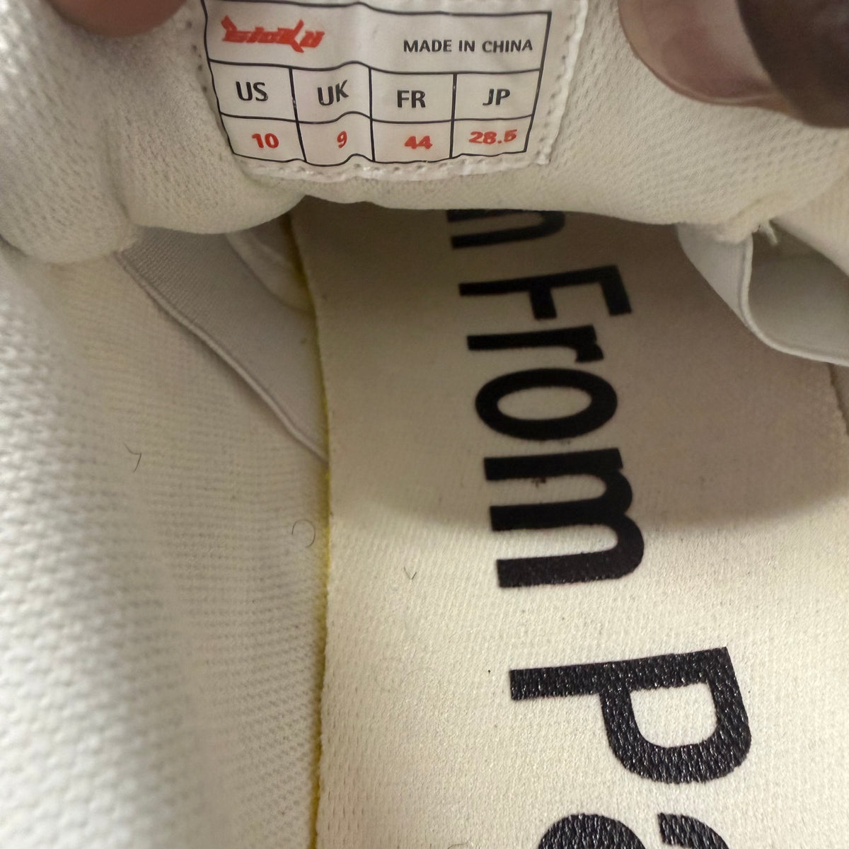 Sicko x Eric Emmanuel Brown/White Hiking Shoe Size 10