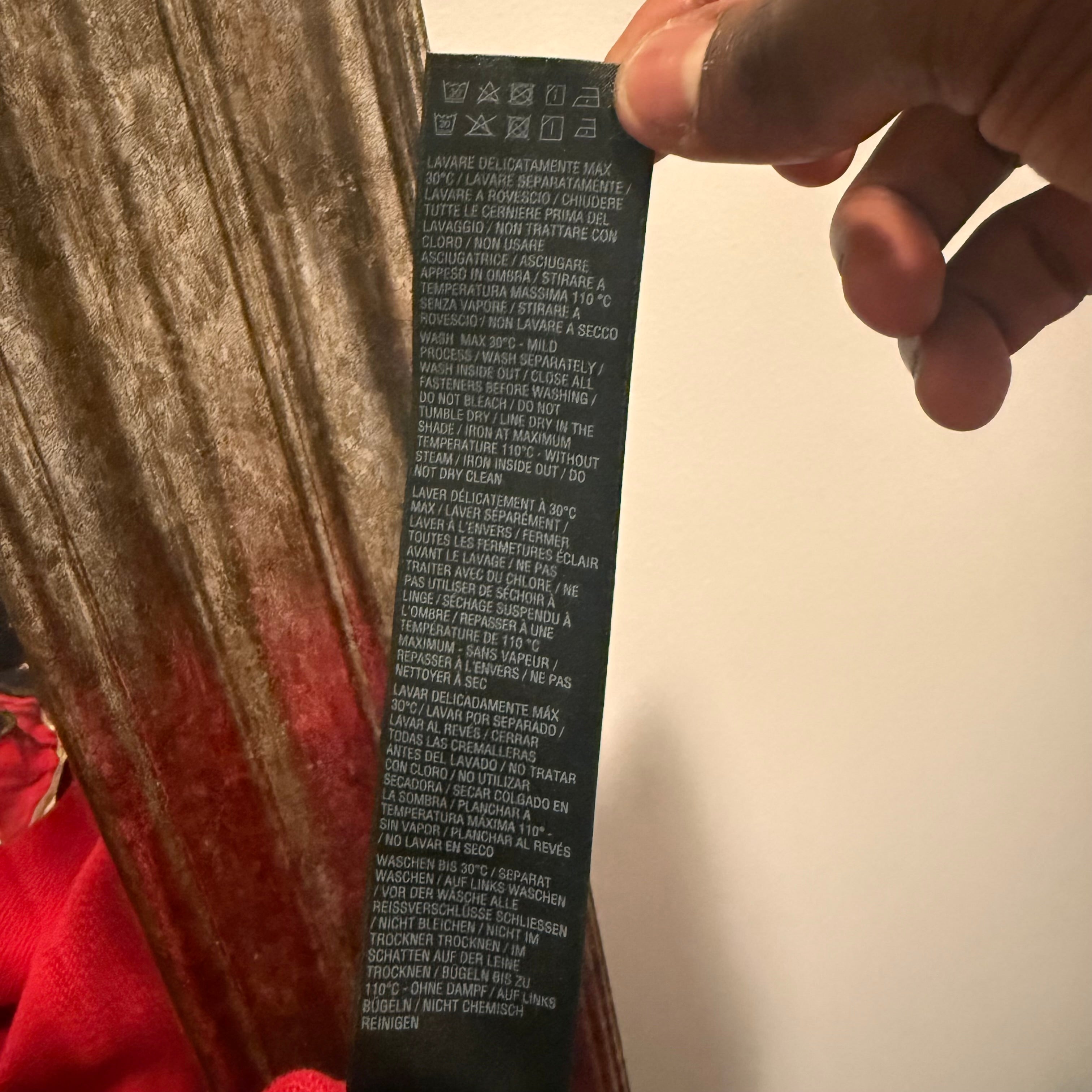 Balenciaga Red Graffiti Skater Hoodie Size M