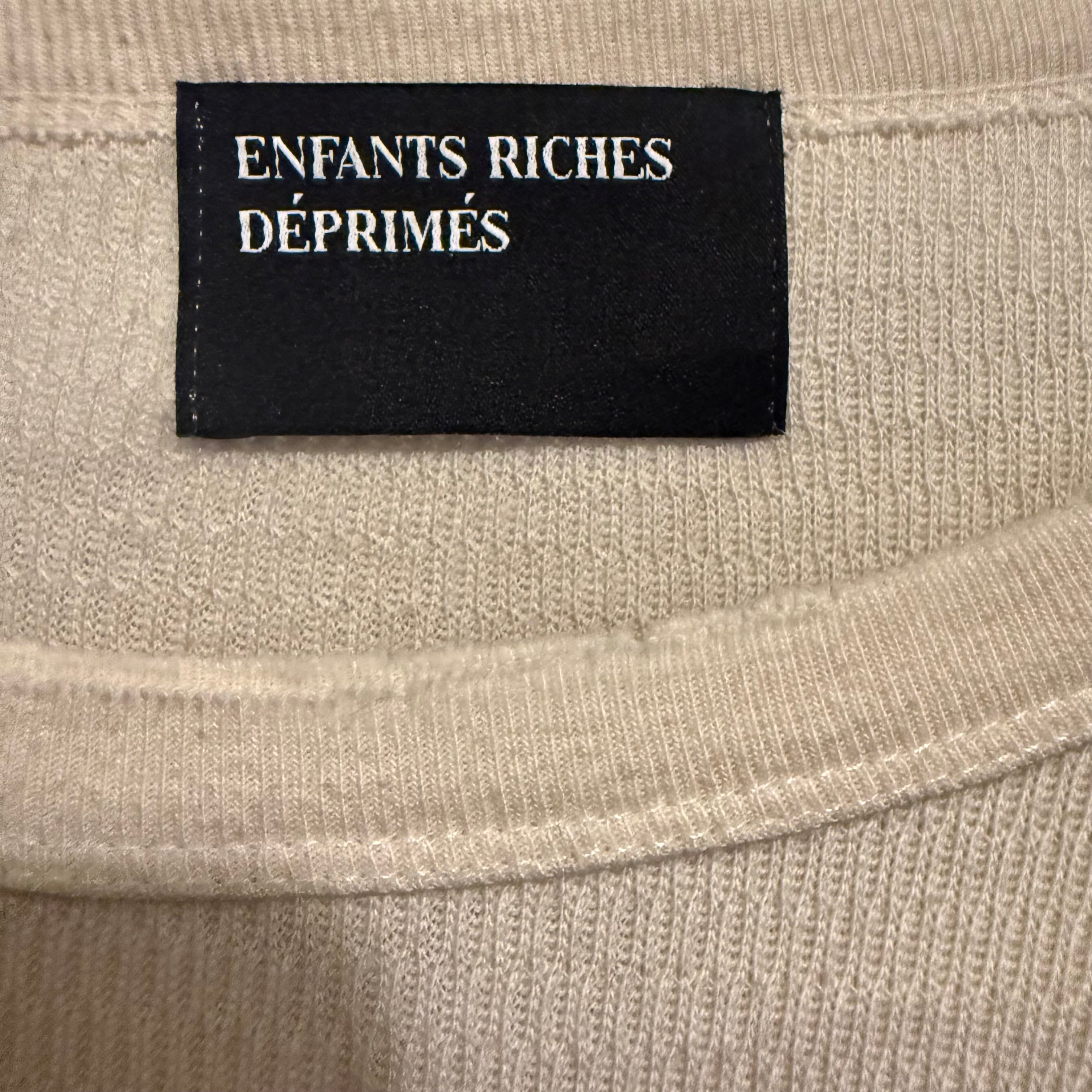 Enfants Riches Deprimes Beige Thermal Size XL