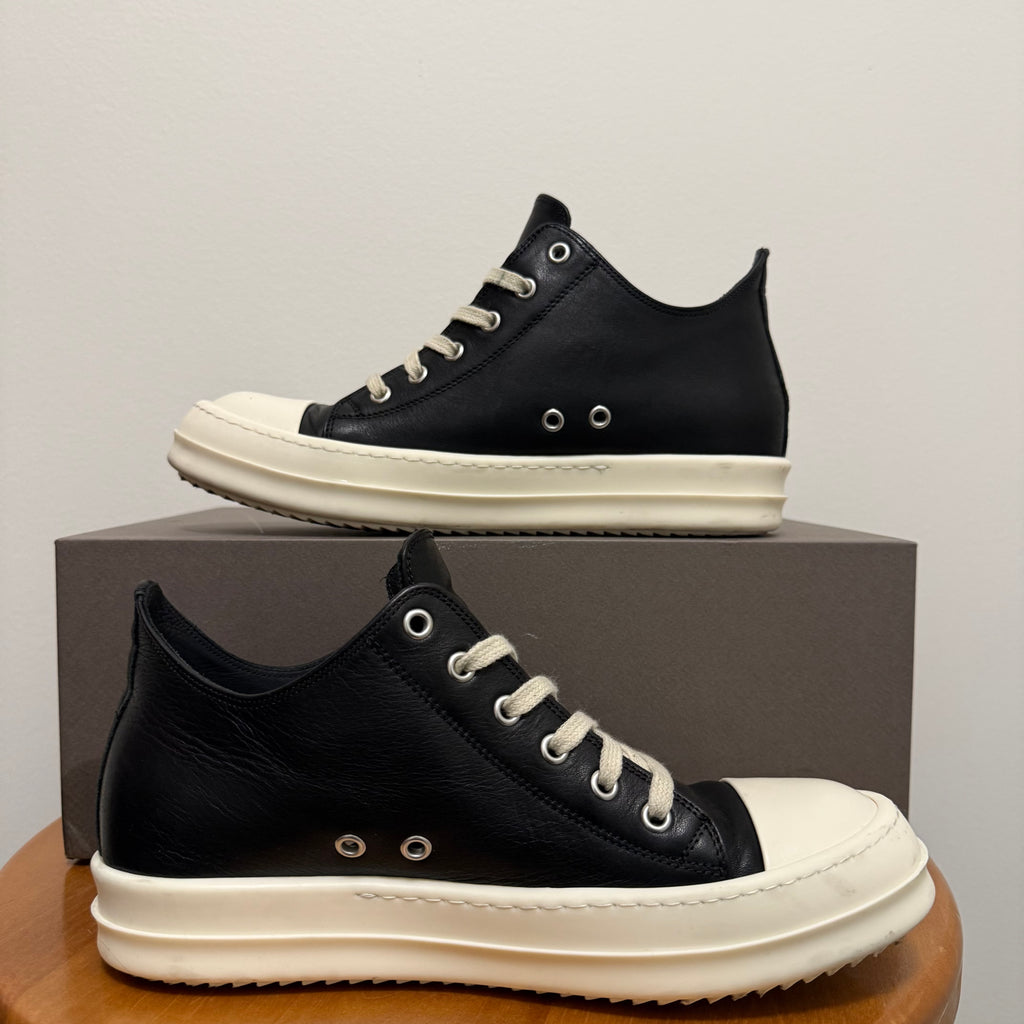 Rick Owens Concordian Ramone Low Sneakers Sz 7
